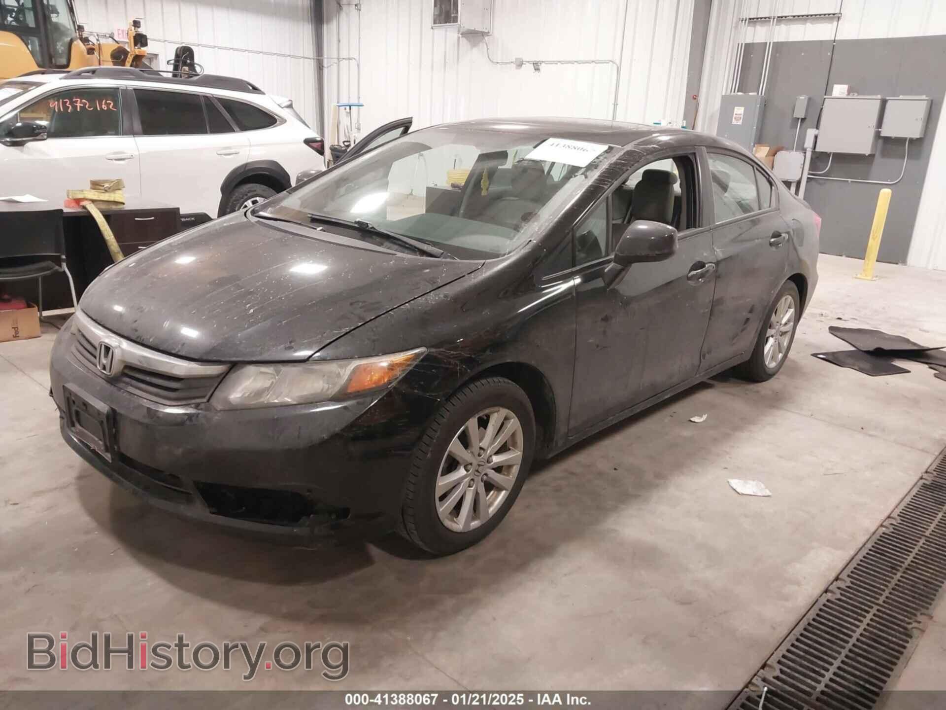 2012 HONDA CIVIC - VIN: 19XFB2F96CE016771 - Фото 2