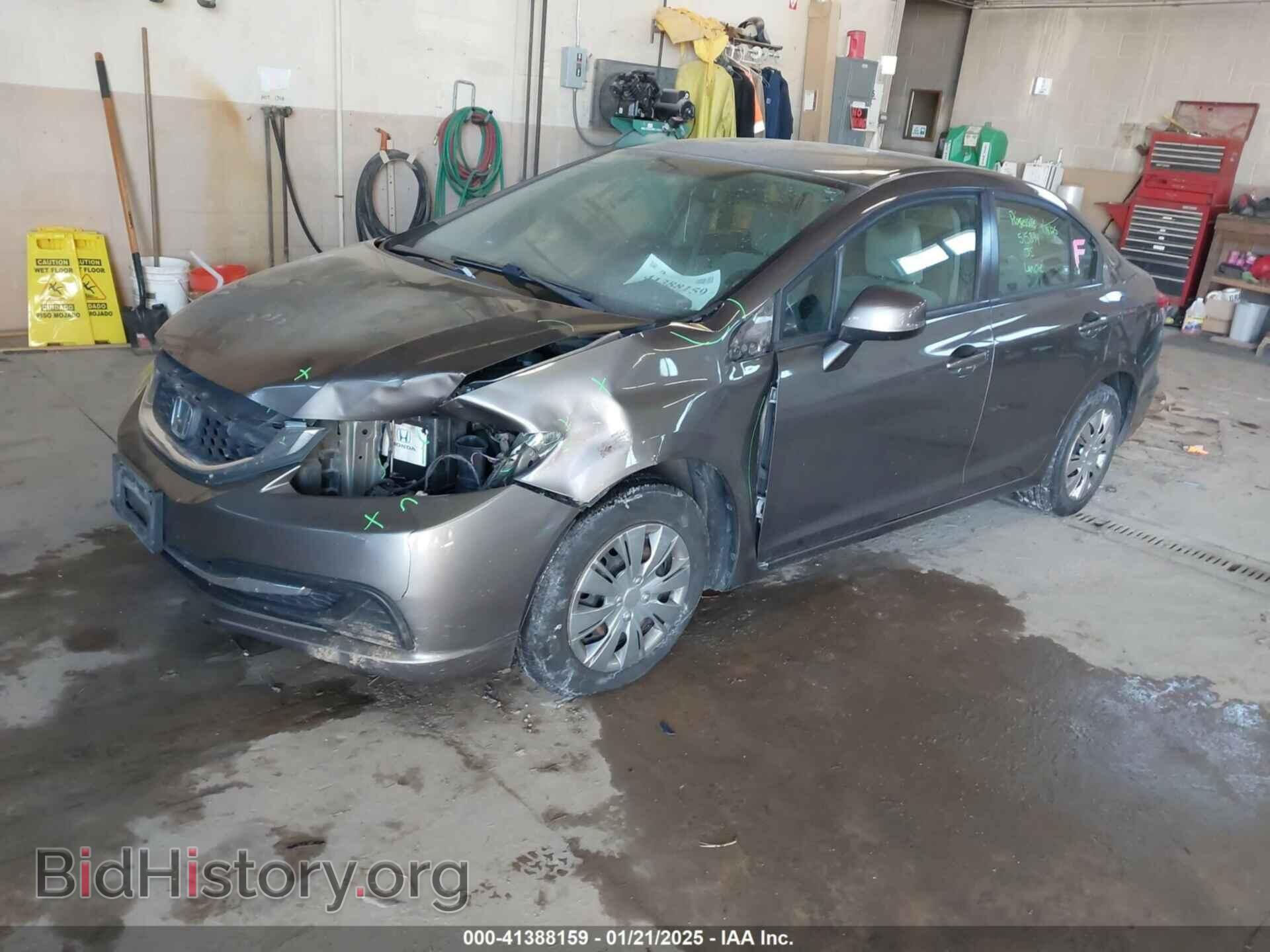 2013 HONDA CIVIC - VIN: 19XFB2F52DE087738 - Фото 2