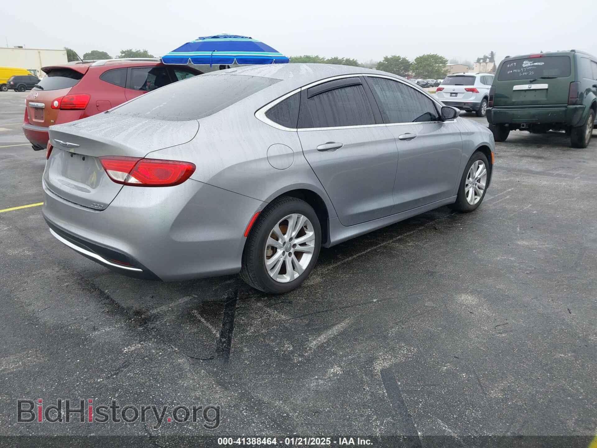 2016 CHRYSLER 200 - VIN: 1C3CCCAB7GN144796 - Фото 4