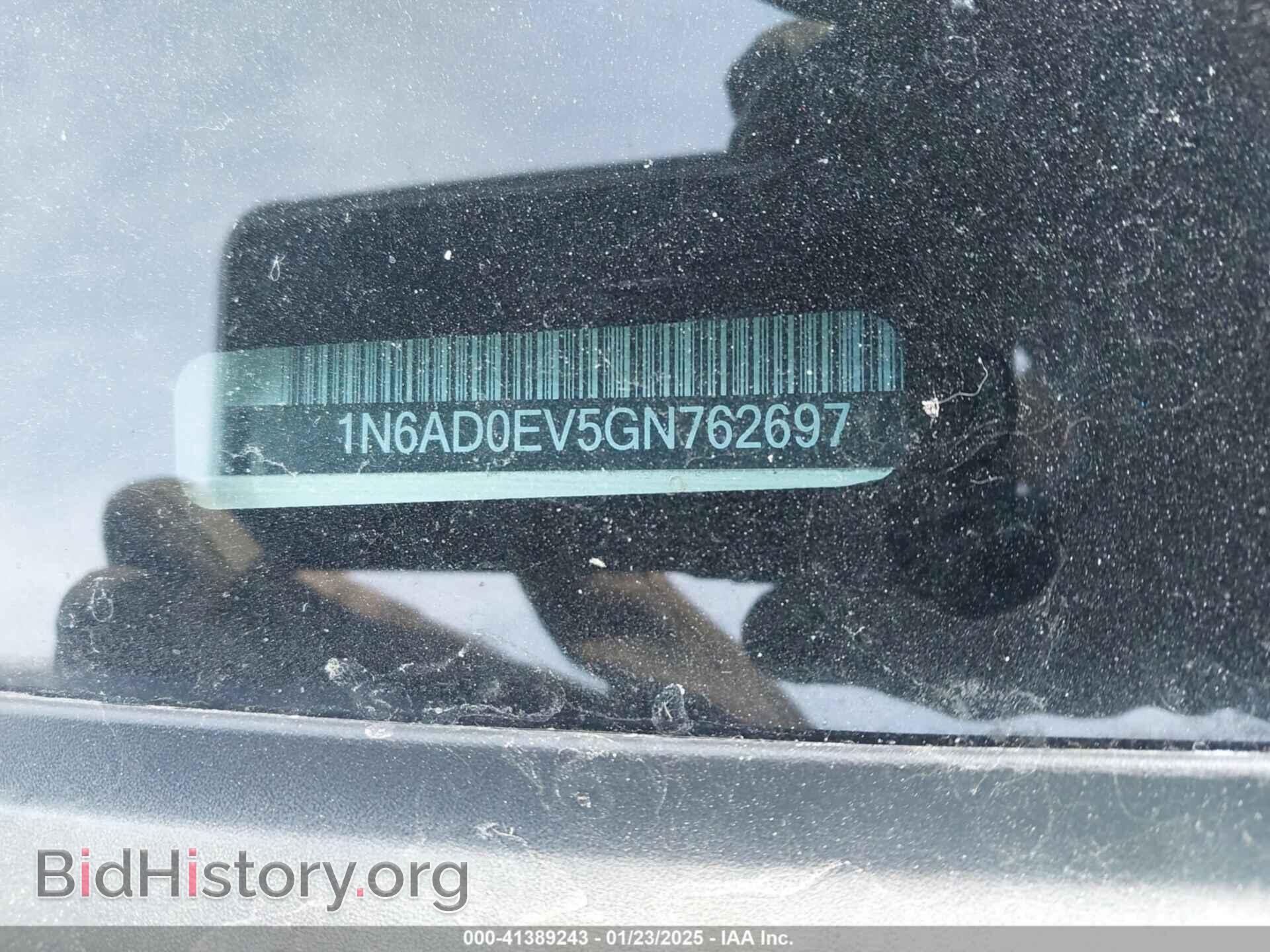2016 NISSAN FRONTIER - VIN: 1N6AD0EV5GN762697 - Фото 9