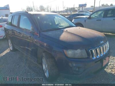 2014 Jeep COMPASS Sport, черный — VIN 1C4NJDBB5ED880380, IAAI