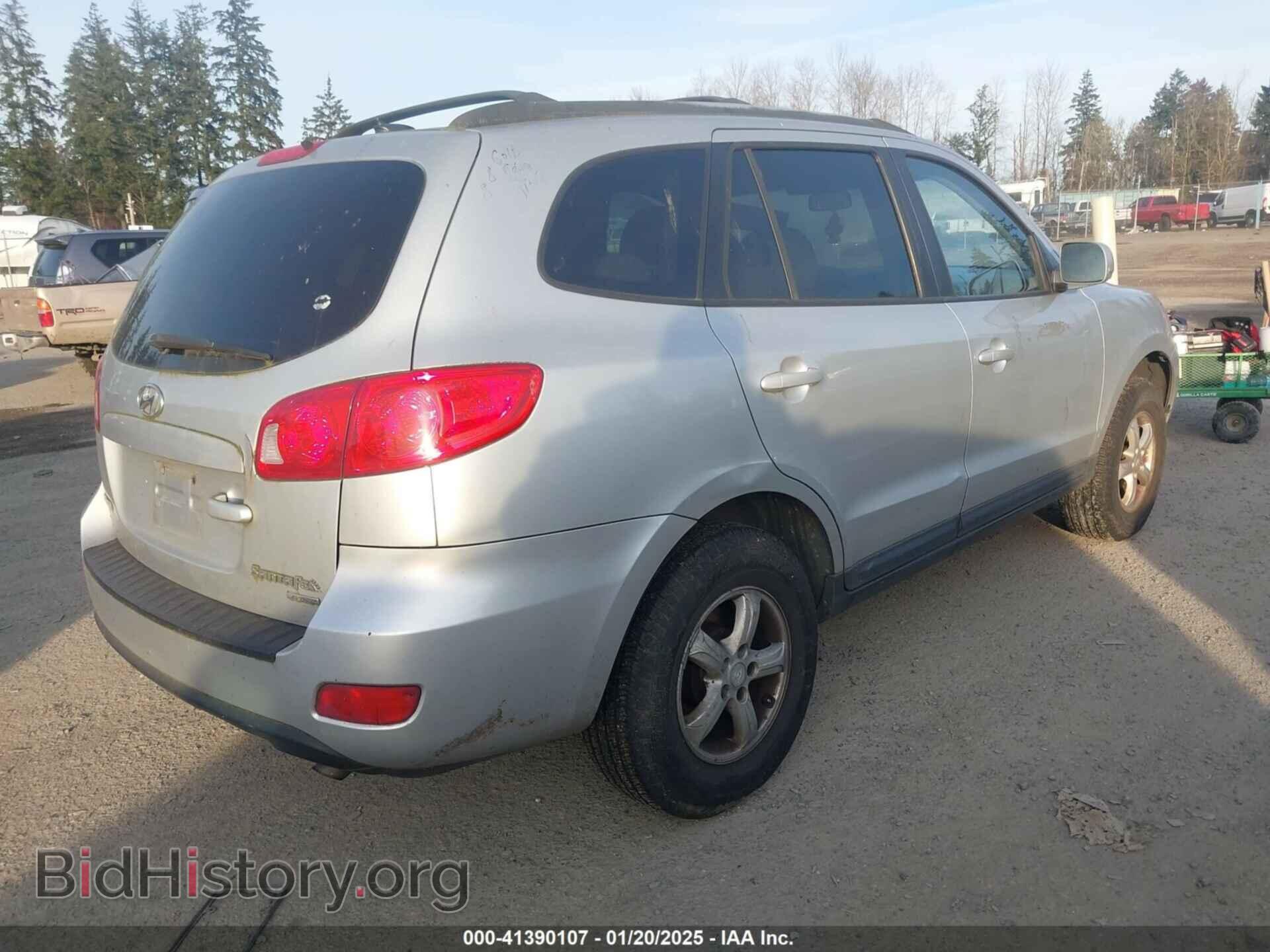 2008 HYUNDAI SANTA FE - VIN: 5NMSG73D88H207632 - Фото 4