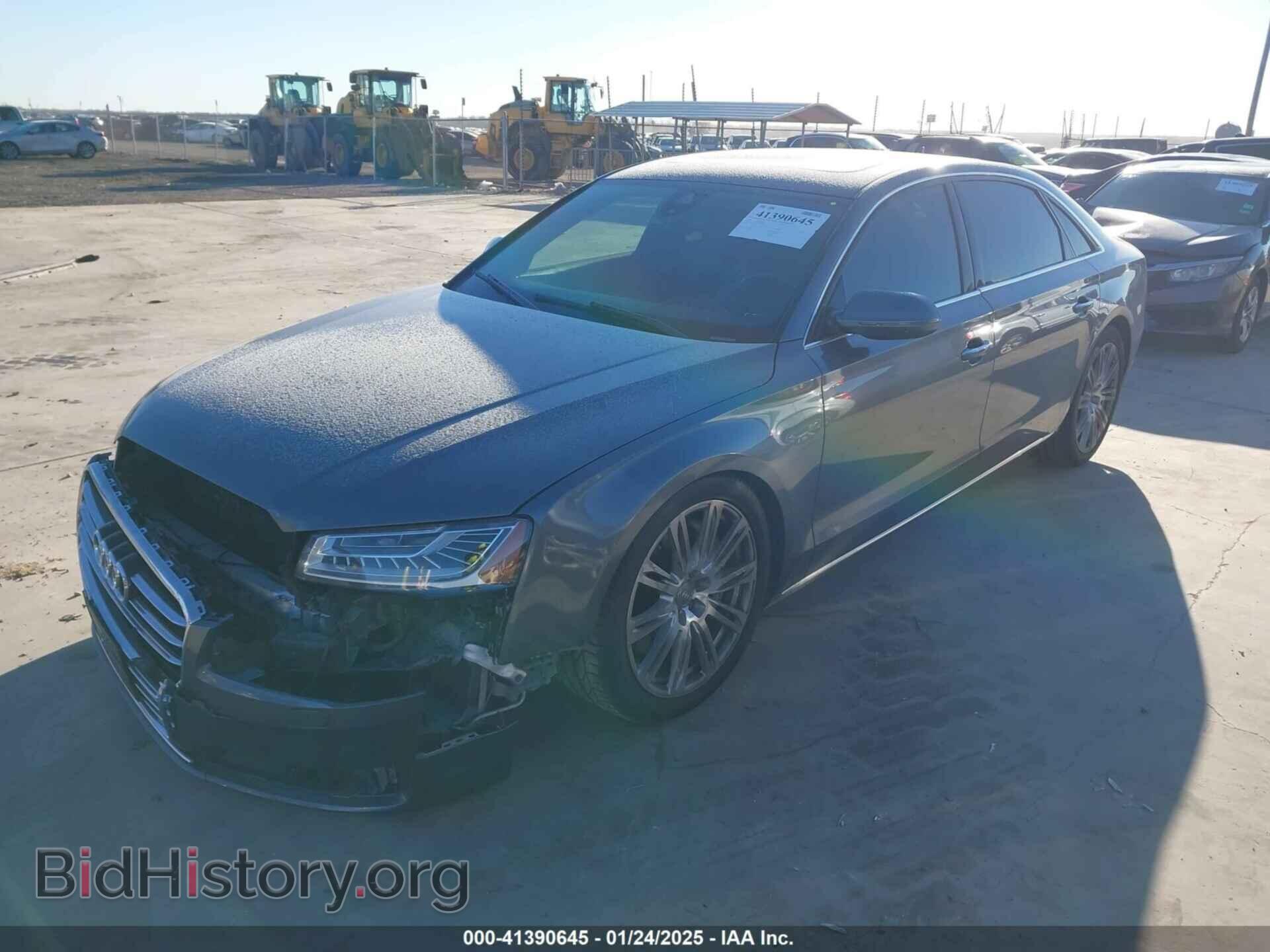 2016 AUDI A8 L - VIN: WAU34AFDXGN012121 - Фото 2