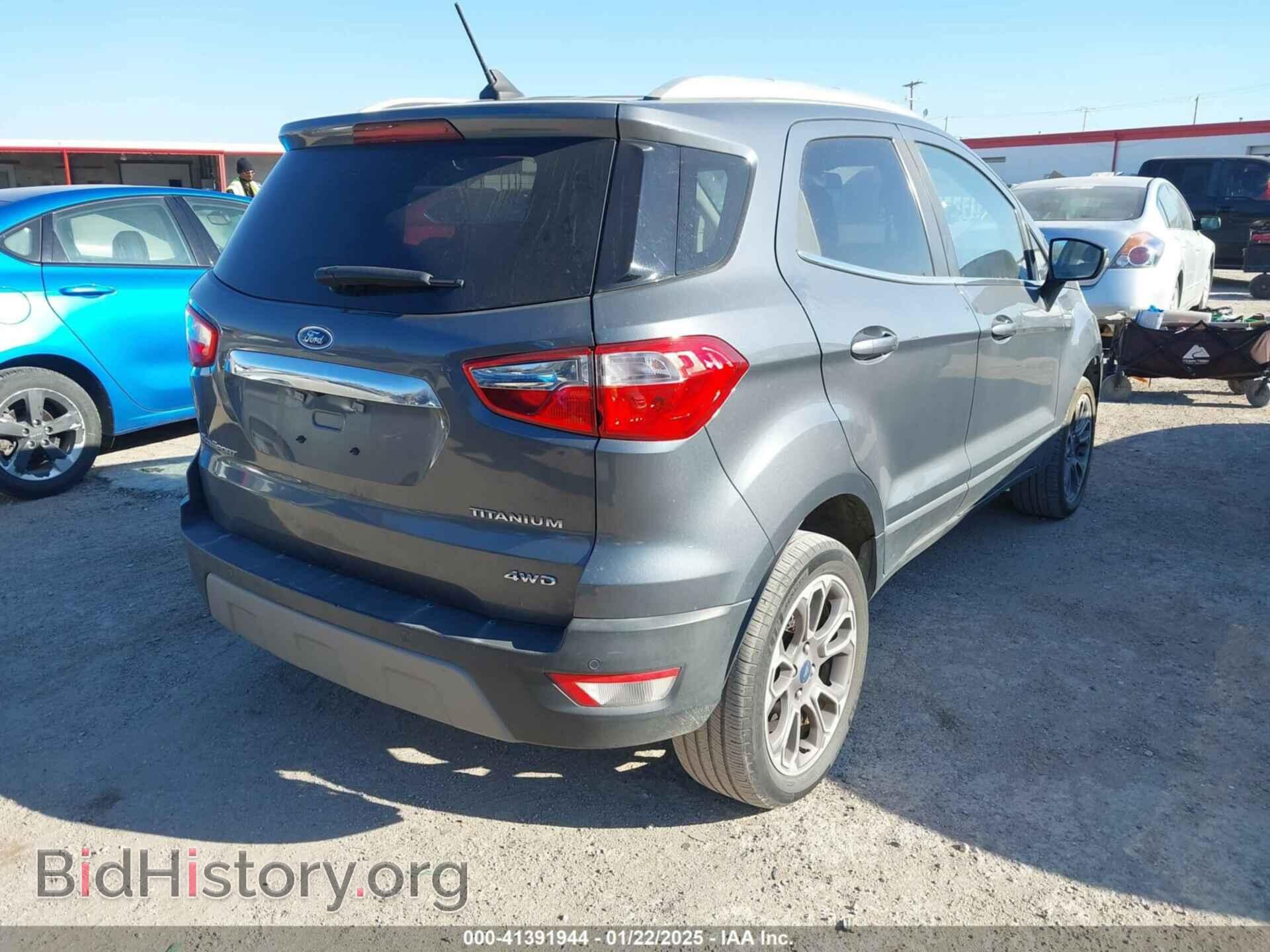 2020 FORD ECOSPORT - VIN: MAJ6S3KL7LC328103 - Фото 4
