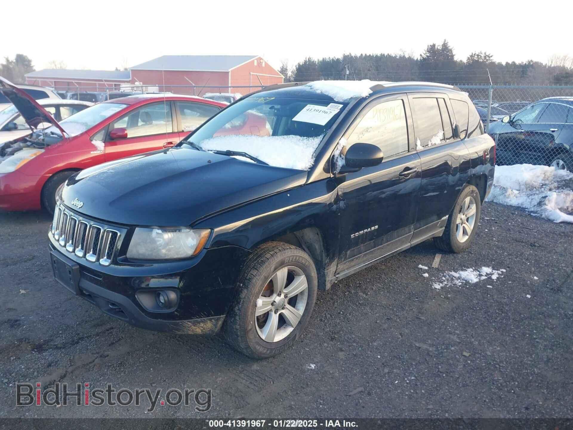 2014 JEEP COMPASS - VIN: 1C4NJDBB0ED563770 - Фото 2
