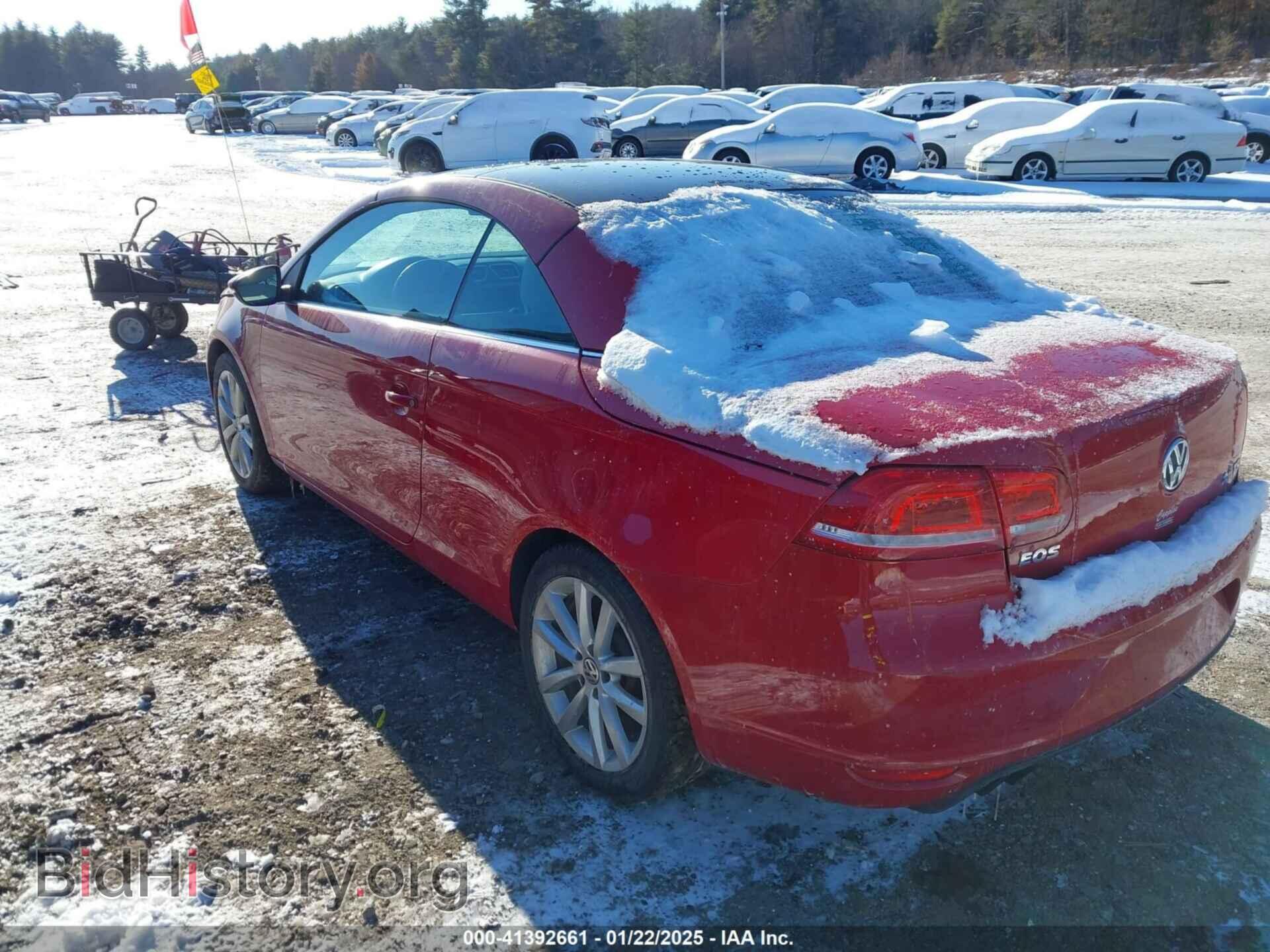 2013 VOLKSWAGEN EOS - VIN: WVWBW8AH7DV007580 - Фото 3