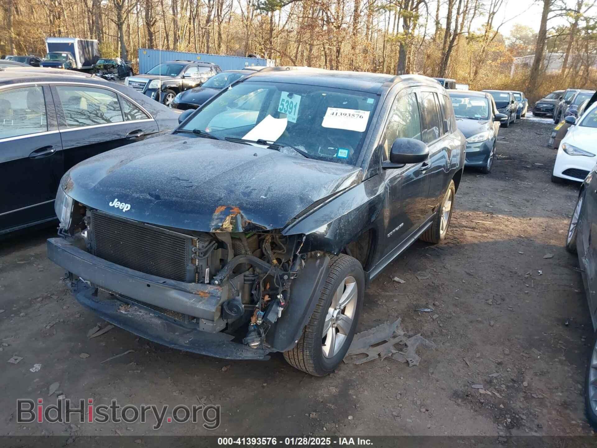 2016 JEEP COMPASS - VIN: 1C4NJDBB3GD756093 - Фото 2