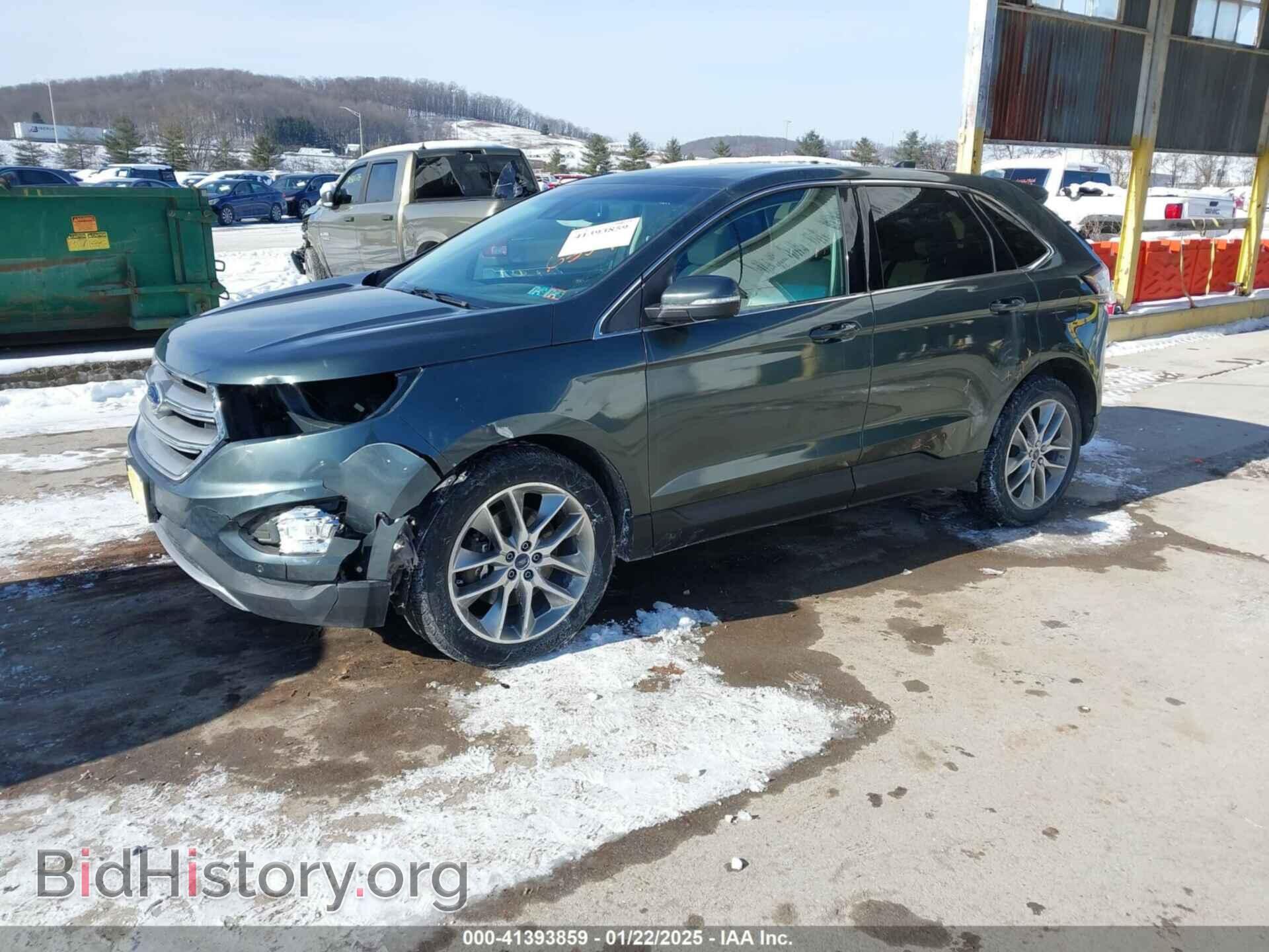 2015 FORD EDGE - VIN: 2FMPK4K80FBB76357 - Photo 2