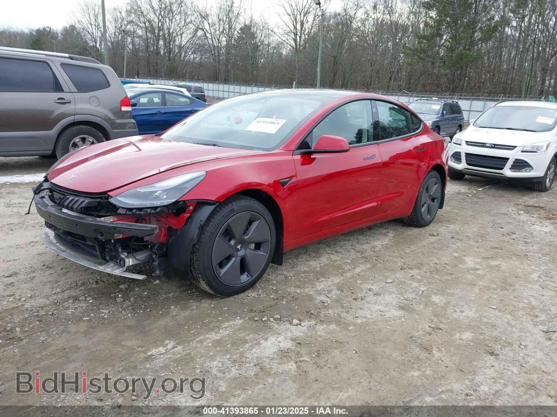 2022 TESLA MODEL 3 - VIN: 5YJ3E1EB9NF321932 - Фото 2