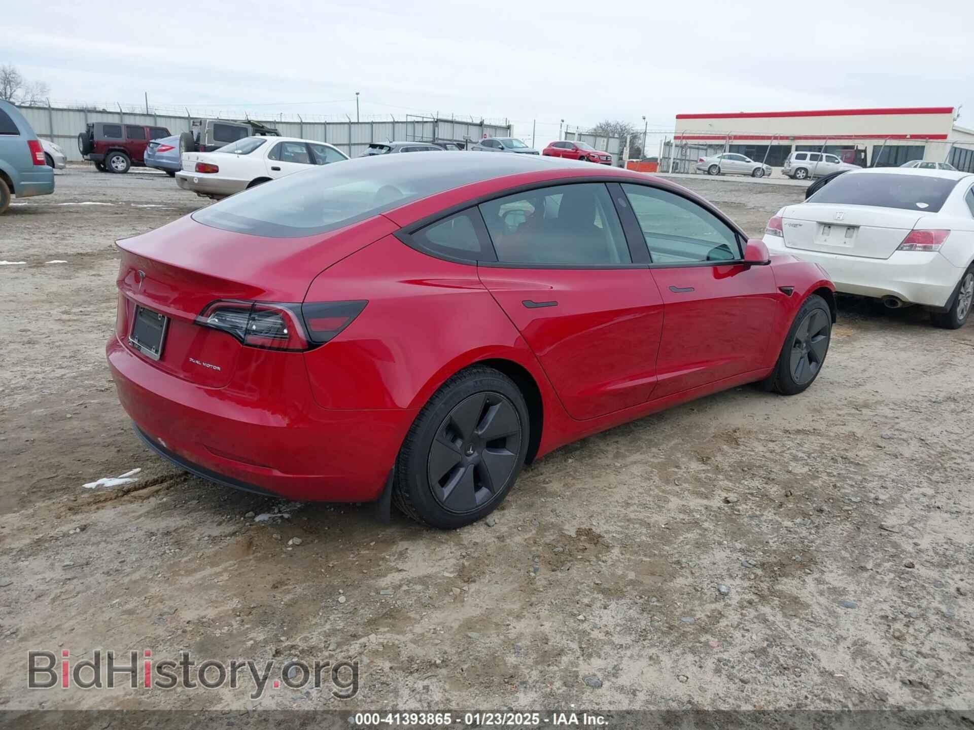 2022 TESLA MODEL 3 - VIN: 5YJ3E1EB9NF321932 - Фото 4