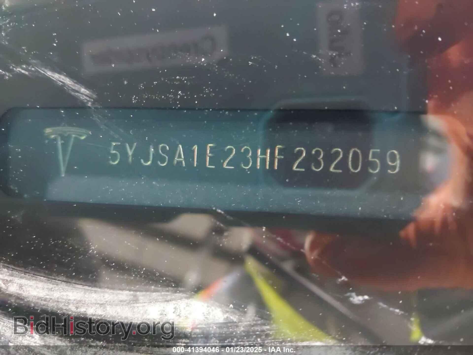 2017 TESLA MODEL S - VIN: 5YJSA1E23HF232059 - Фото 7
