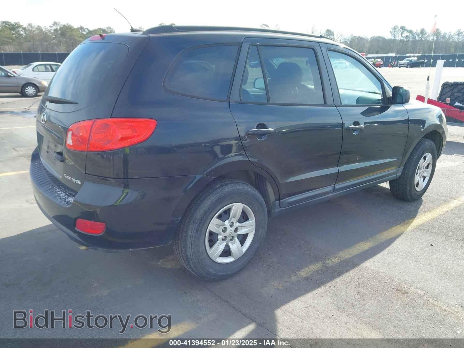 2009 HYUNDAI SANTA FE - VIN: 5NMSG13D19H279562 - Фото 4