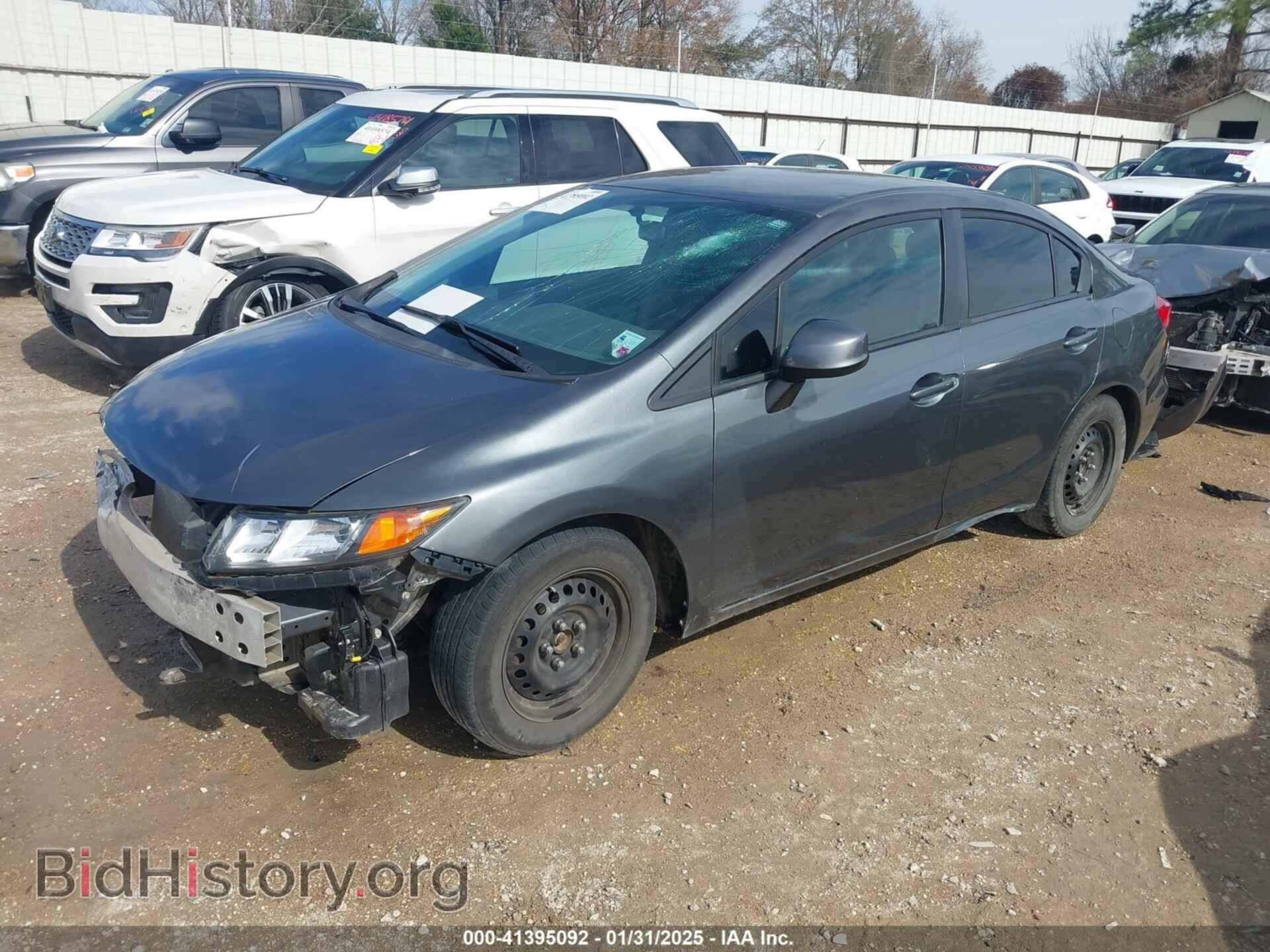 2012 HONDA CIVIC - VIN: 2HGFB2F53CH599707 - Фото 2
