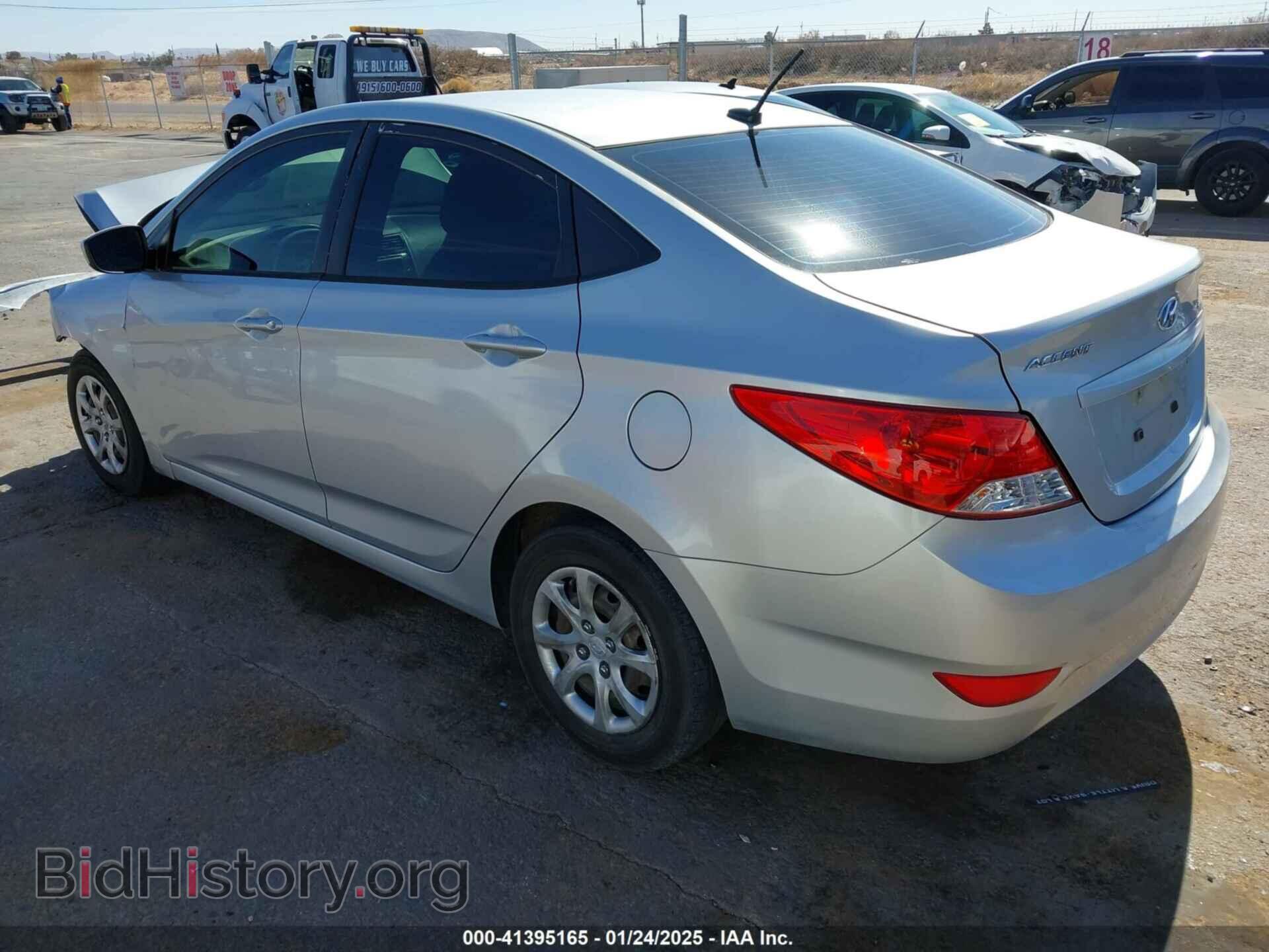 2013 HYUNDAI ACCENT - VIN: KMHCT4AEXDU536115 - Фото 3