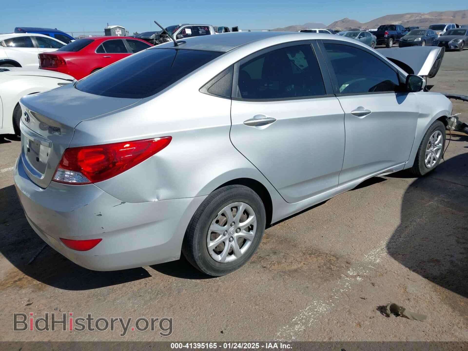 2013 HYUNDAI ACCENT - VIN: KMHCT4AEXDU536115 - Фото 4