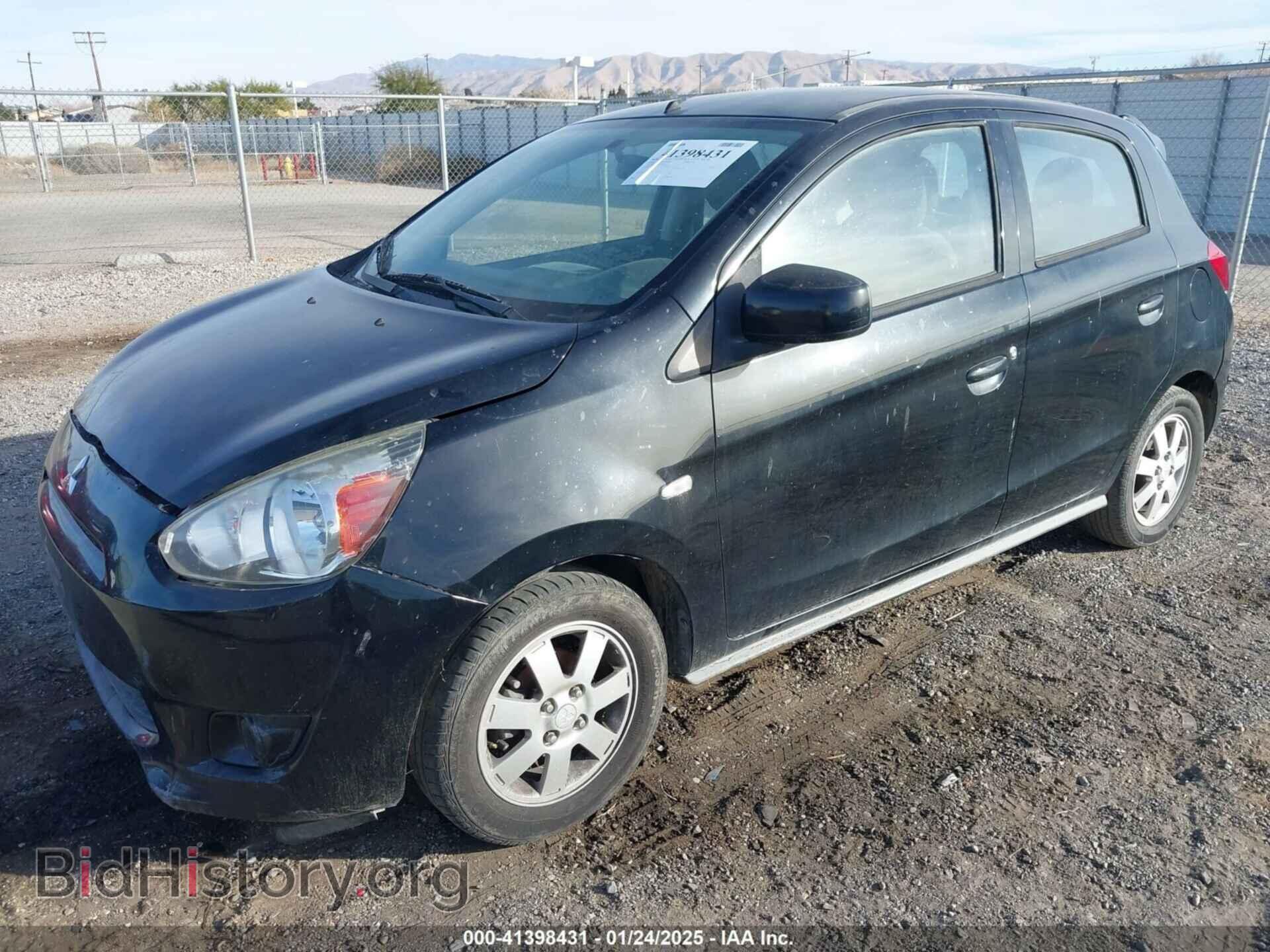 2014 MITSUBISHI MIRAGE - VIN: ML32A3HJ4EH003676 - Фото 2