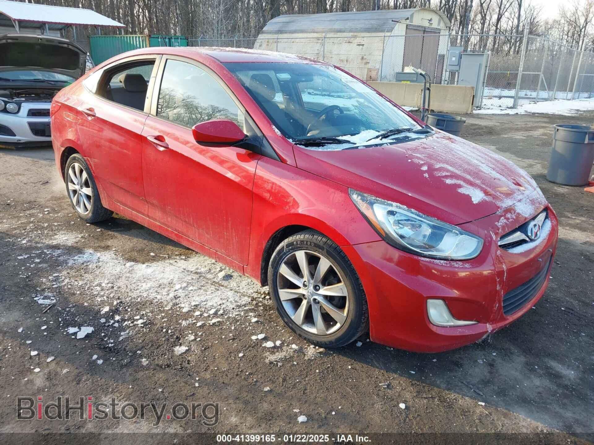 Photo KMHCU4AE8DU436639 - HYUNDAI ACCENT 2013