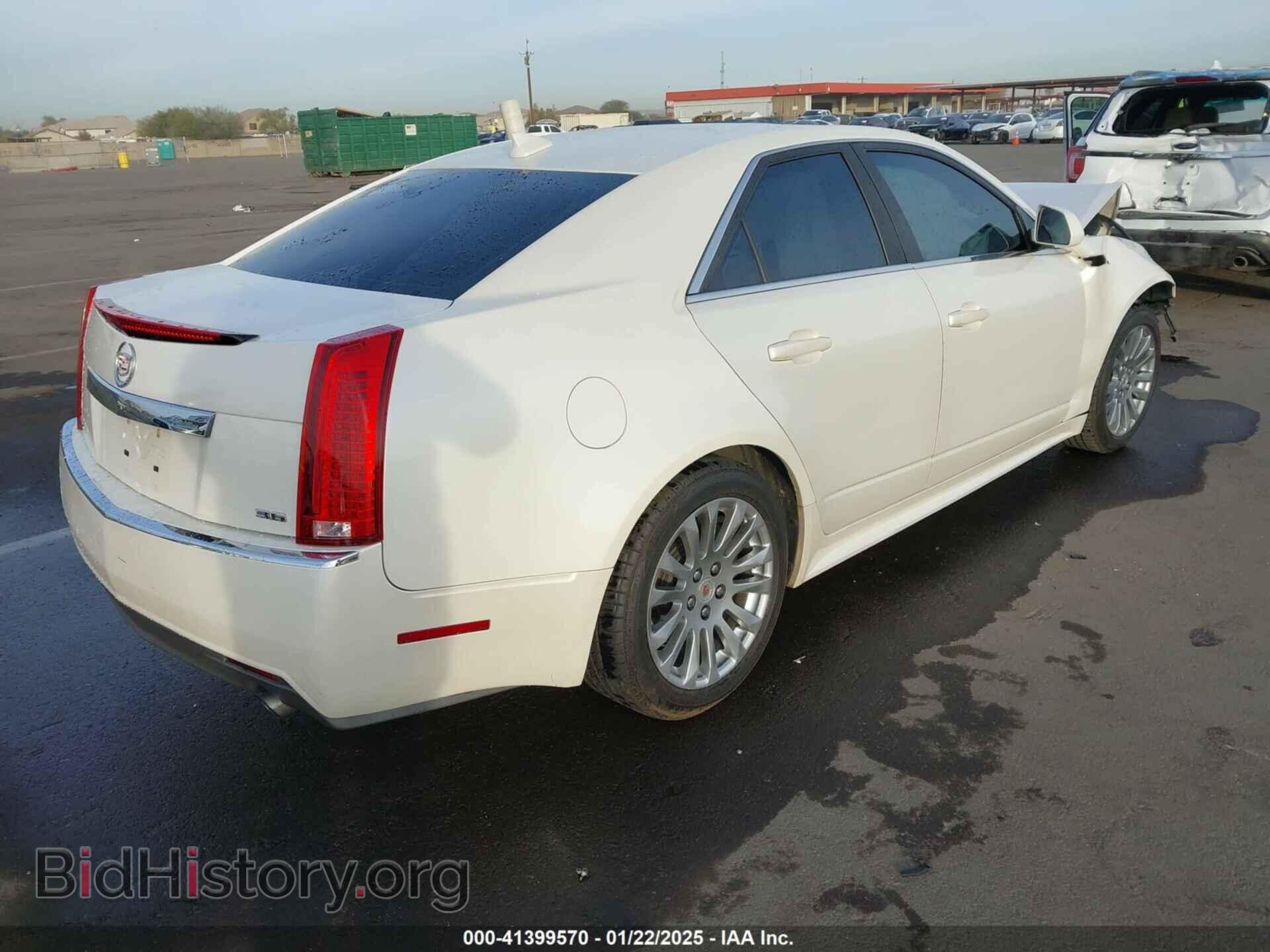 2013 CADILLAC CTS - VIN: 1G6DK5E37D0128272 - Фото 4