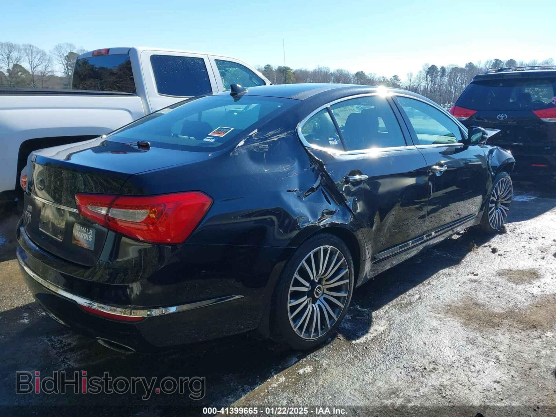 2014 KIA CADENZA - VIN: KNALN4D76E5137996 - Фото 4