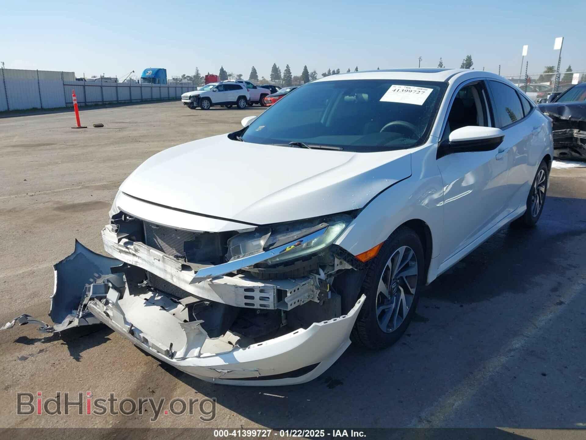 2016 HONDA CIVIC - VIN: 19XFC2F79GE249948 - Фото 2