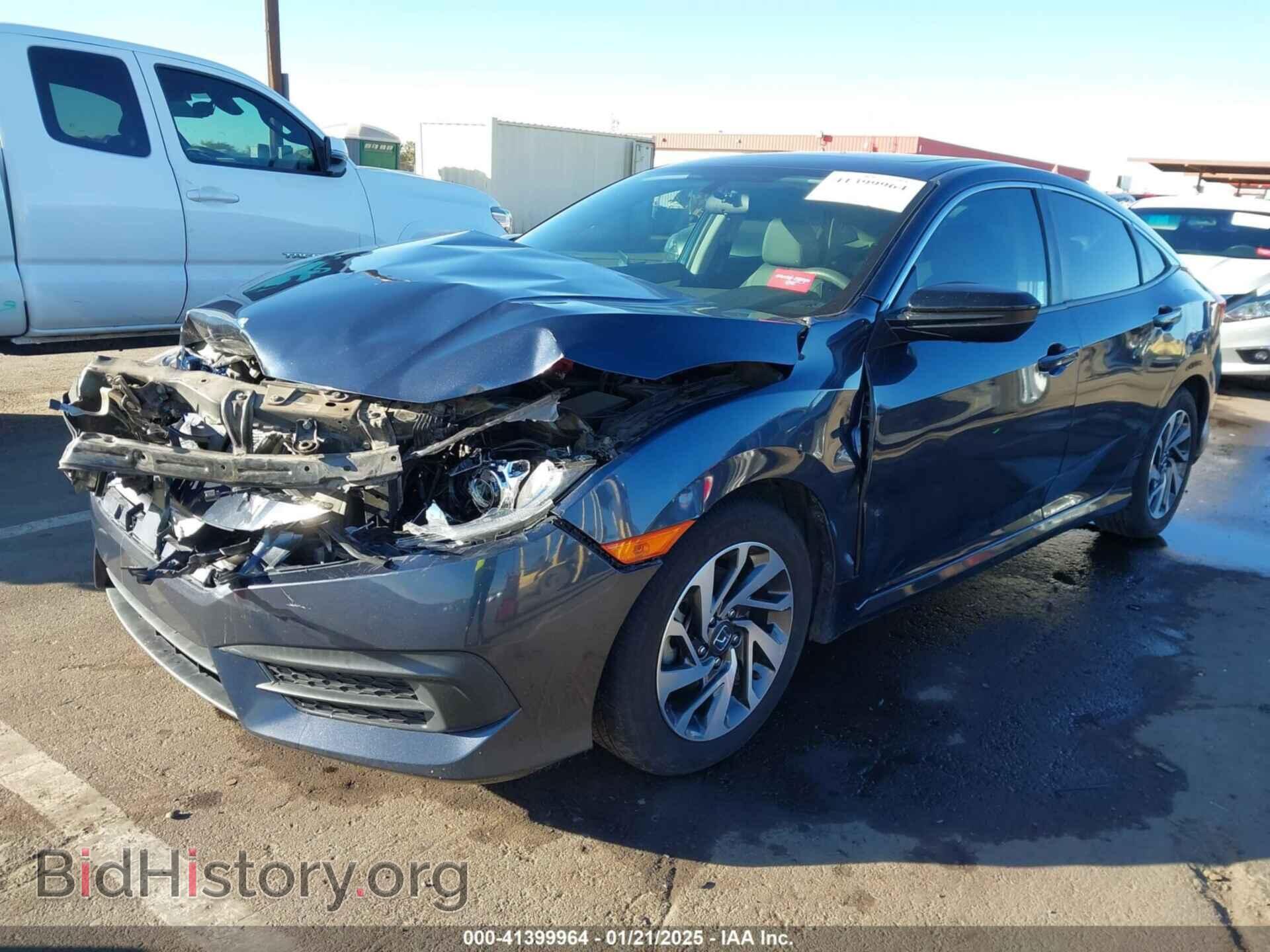 2016 HONDA CIVIC - VIN: 19XFC2F76GE094565 - Фото 2