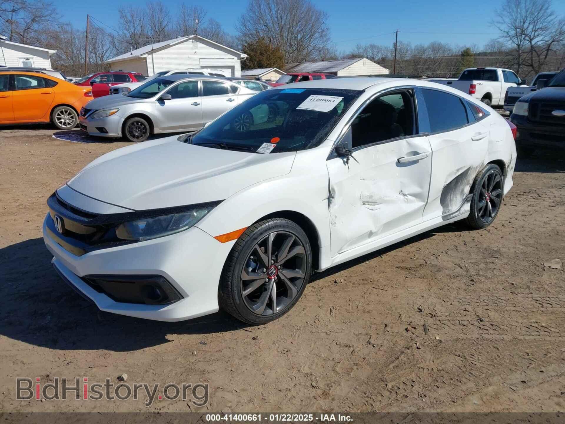 2019 HONDA CIVIC - VIN: 2HGFC2F85KH593669 - Фото 2