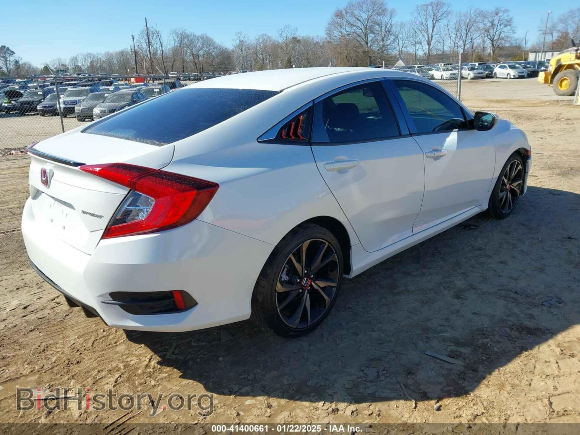 2019 HONDA CIVIC - VIN: 2HGFC2F85KH593669 - Фото 4