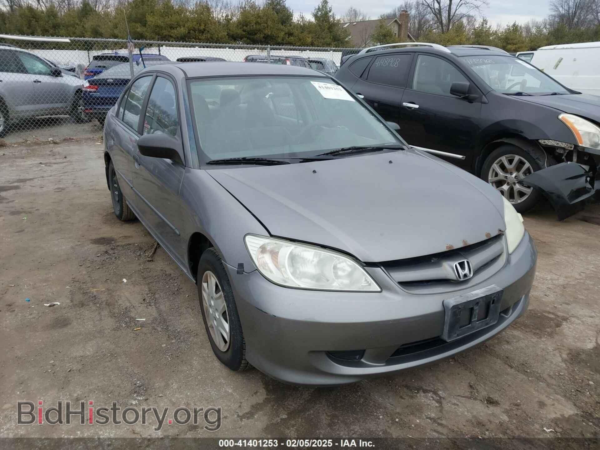 Фотография 1HGES16345L001456 - HONDA CIVIC 2005