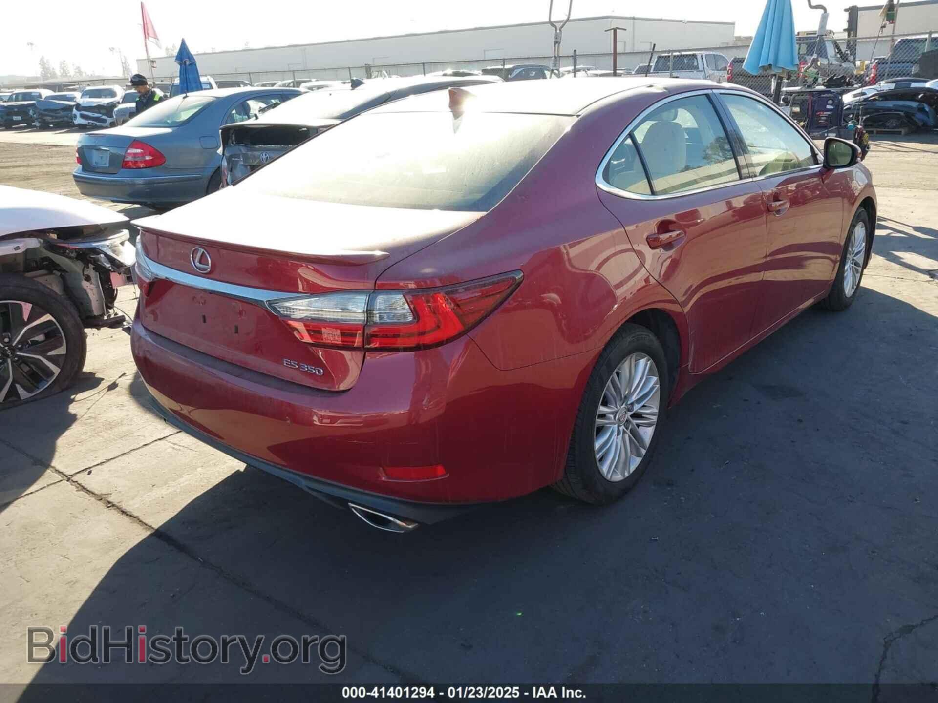 2016 LEXUS ES 350 - VIN: JTHBK1GG1G2229764 - Фото 4