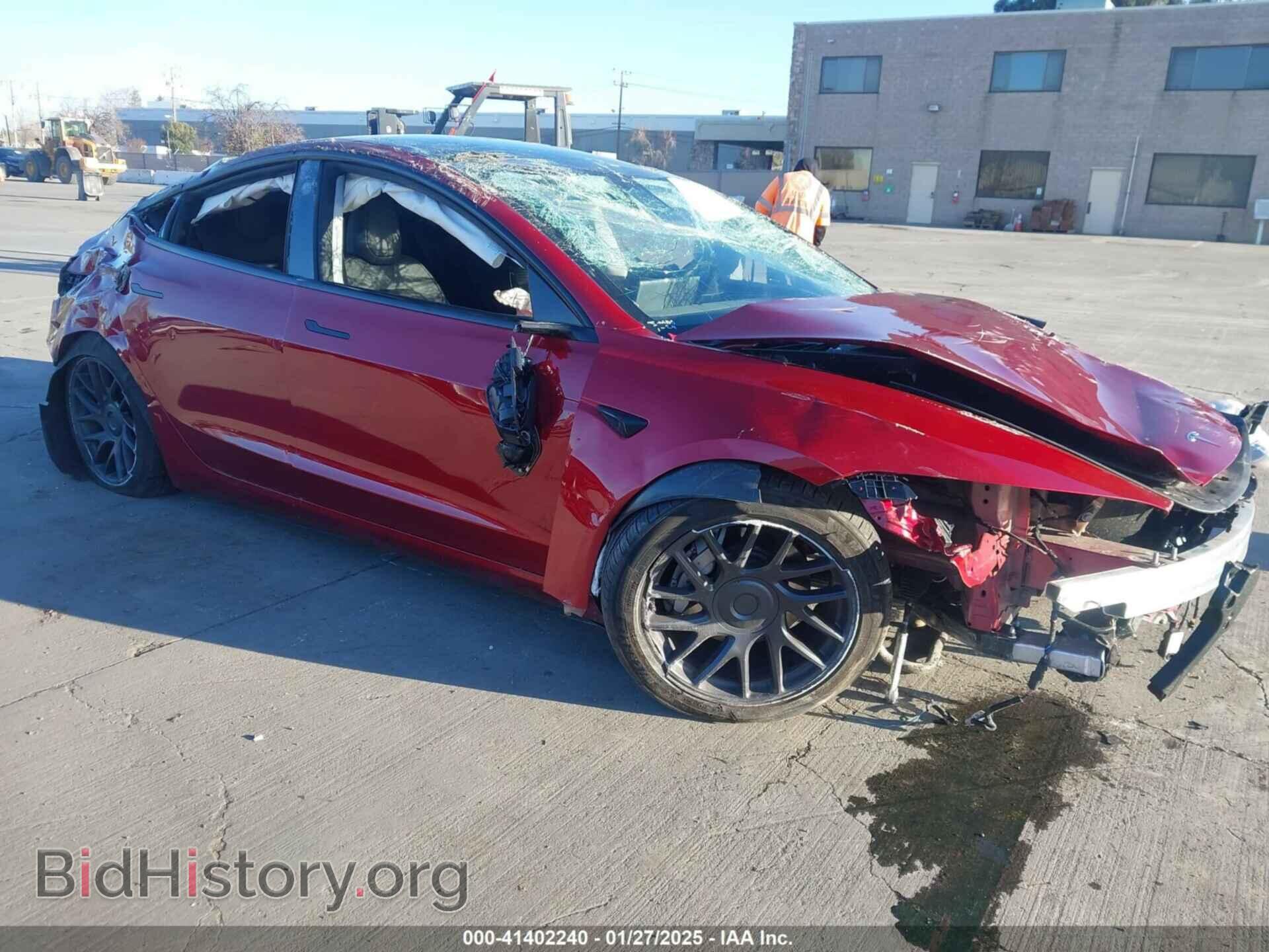 Photo 5YJ3E1EA3RF782346 - TESLA MODEL 3 2024