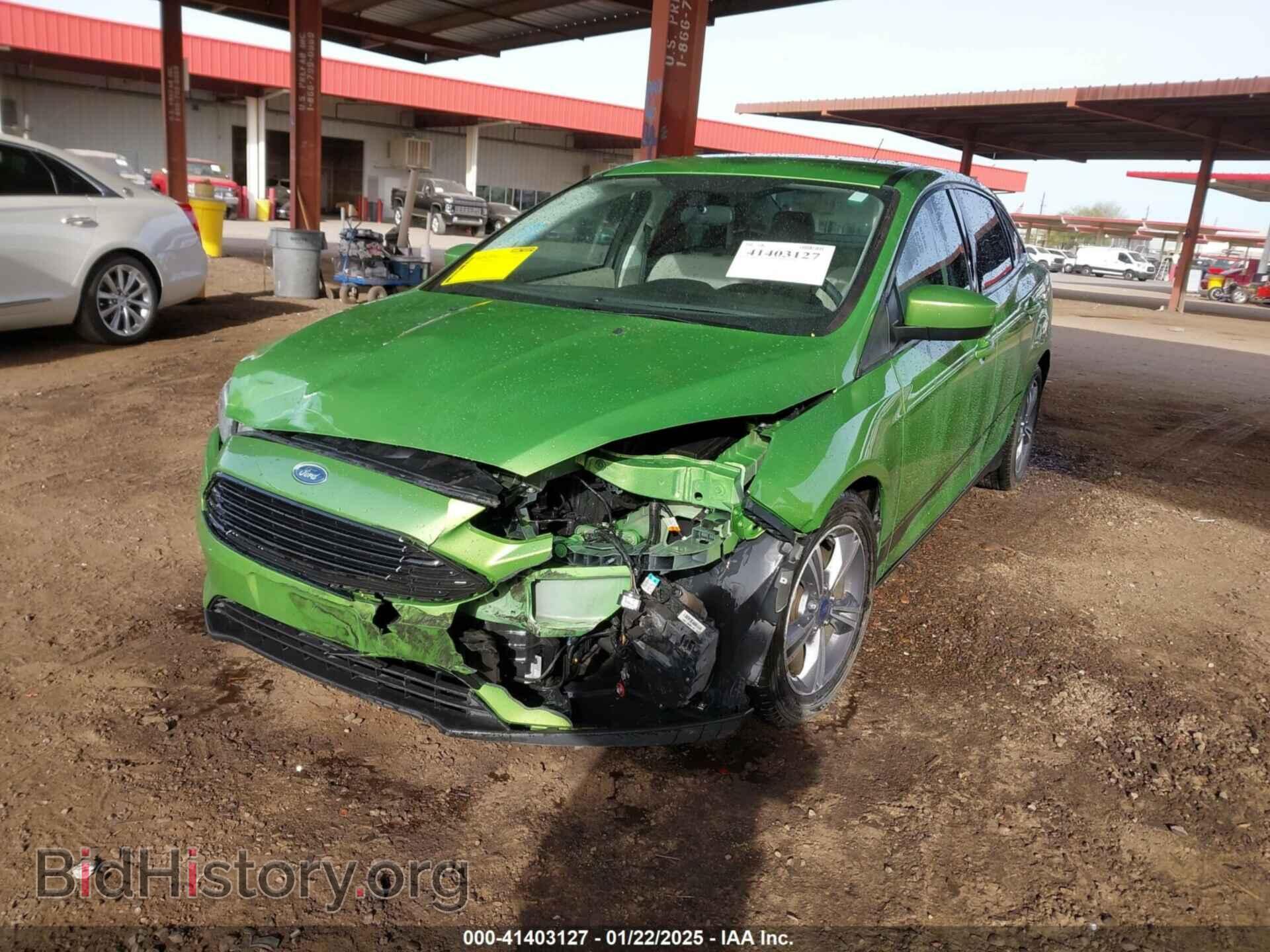 2018 FORD FOCUS - VIN: 1FADP3F25JL304213 - Фото 2