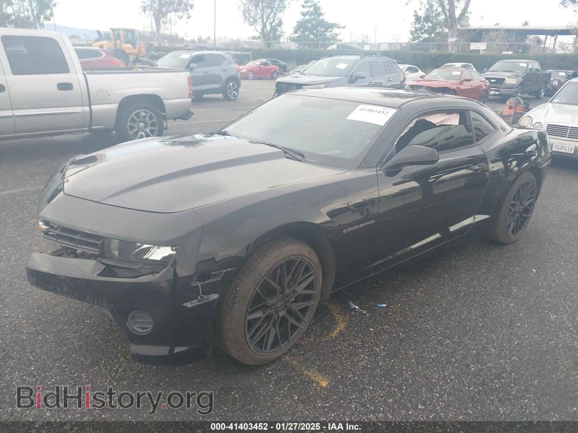 2014 CHEVROLET CAMARO - VIN: 2G1FA1E35E9148540 - Фото 2