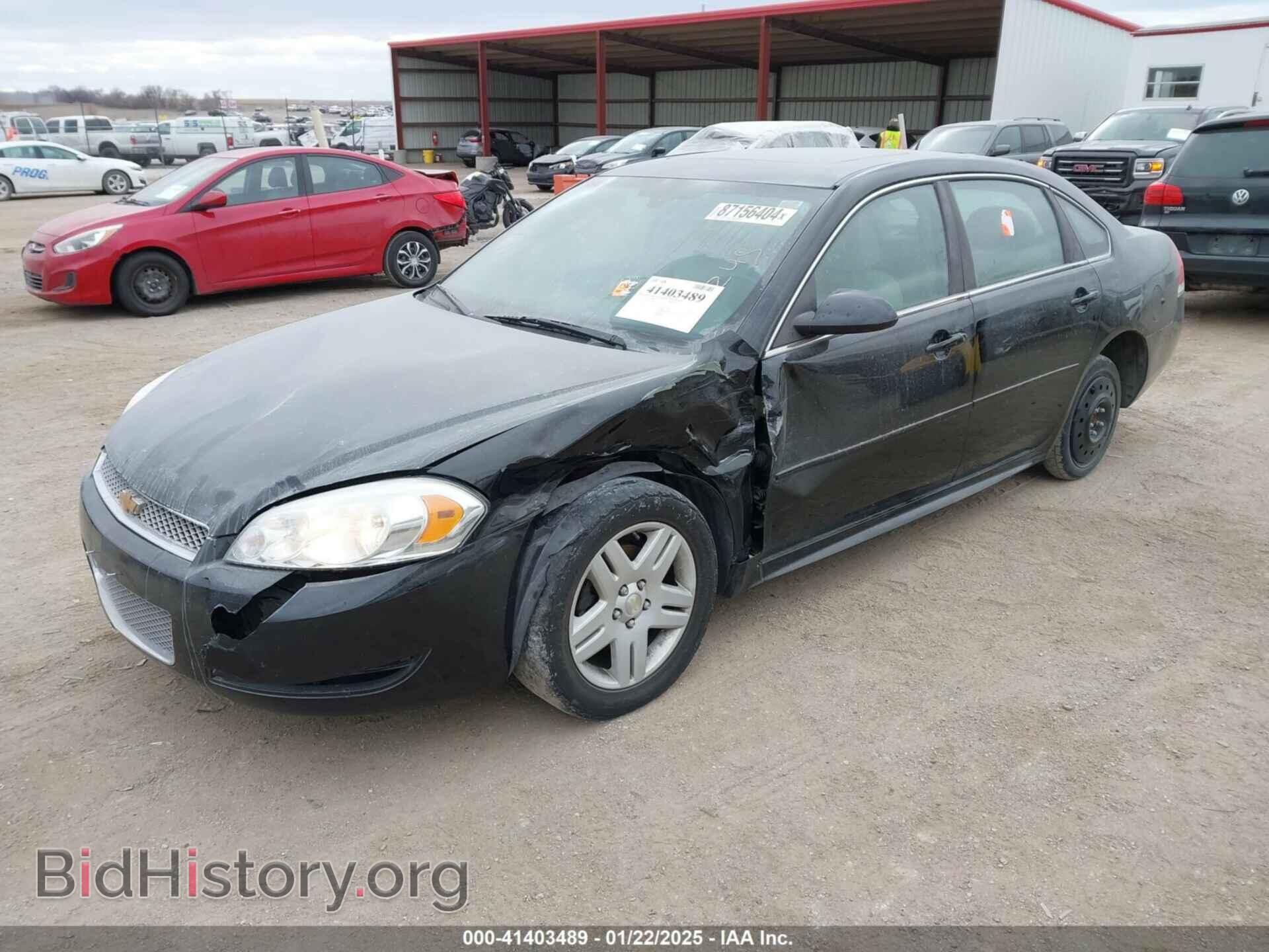 2013 CHEVROLET IMPALA - VIN: 2G1WG5E38D1174245 - Фото 2