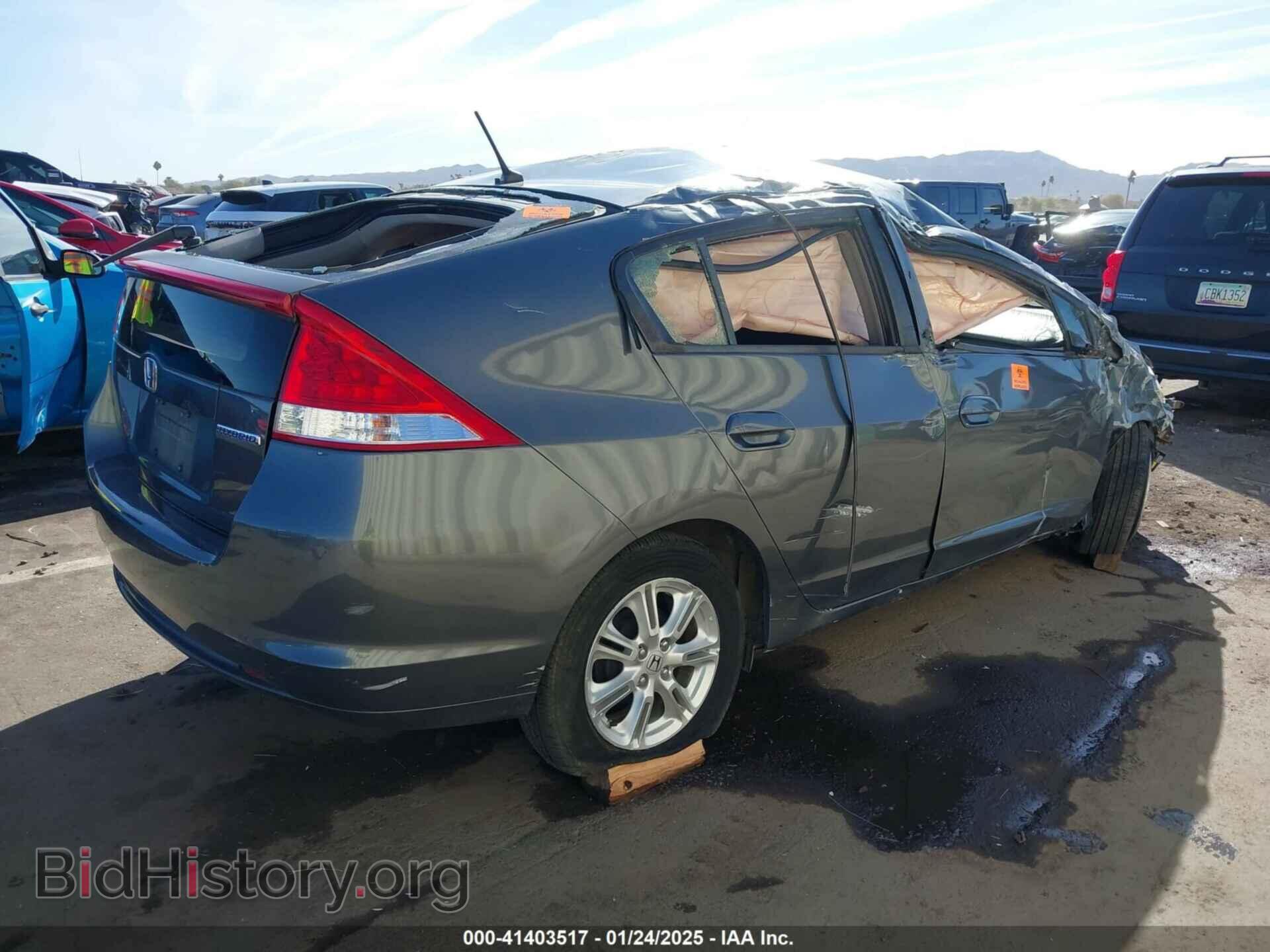 2010 HONDA INSIGHT - VIN: JHMZE2H73AS033214 - Фото 4