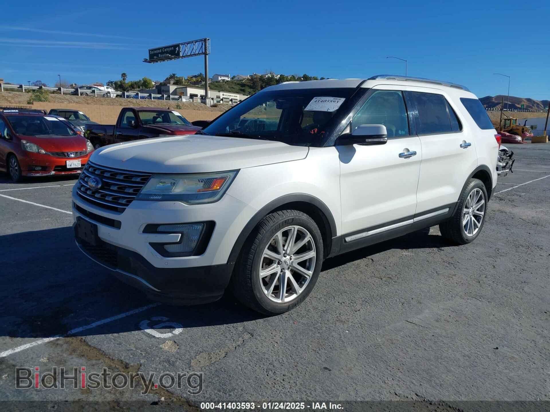 2016 FORD EXPLORER - VIN: 1FM5K7F88GGC27441 - Фото 2