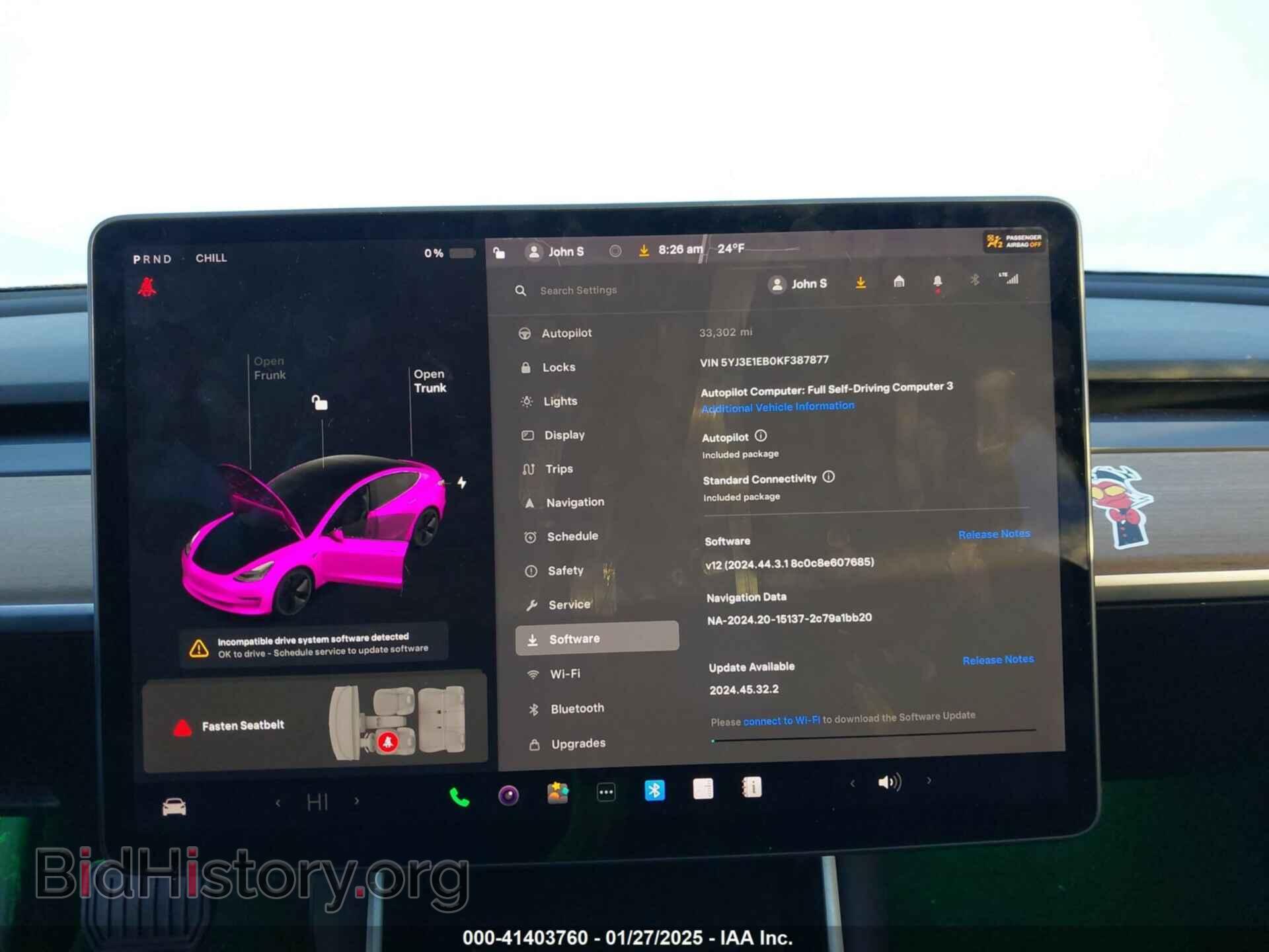 2019 TESLA MODEL 3 - VIN: 5YJ3E1EB0KF387877 - Фото 7