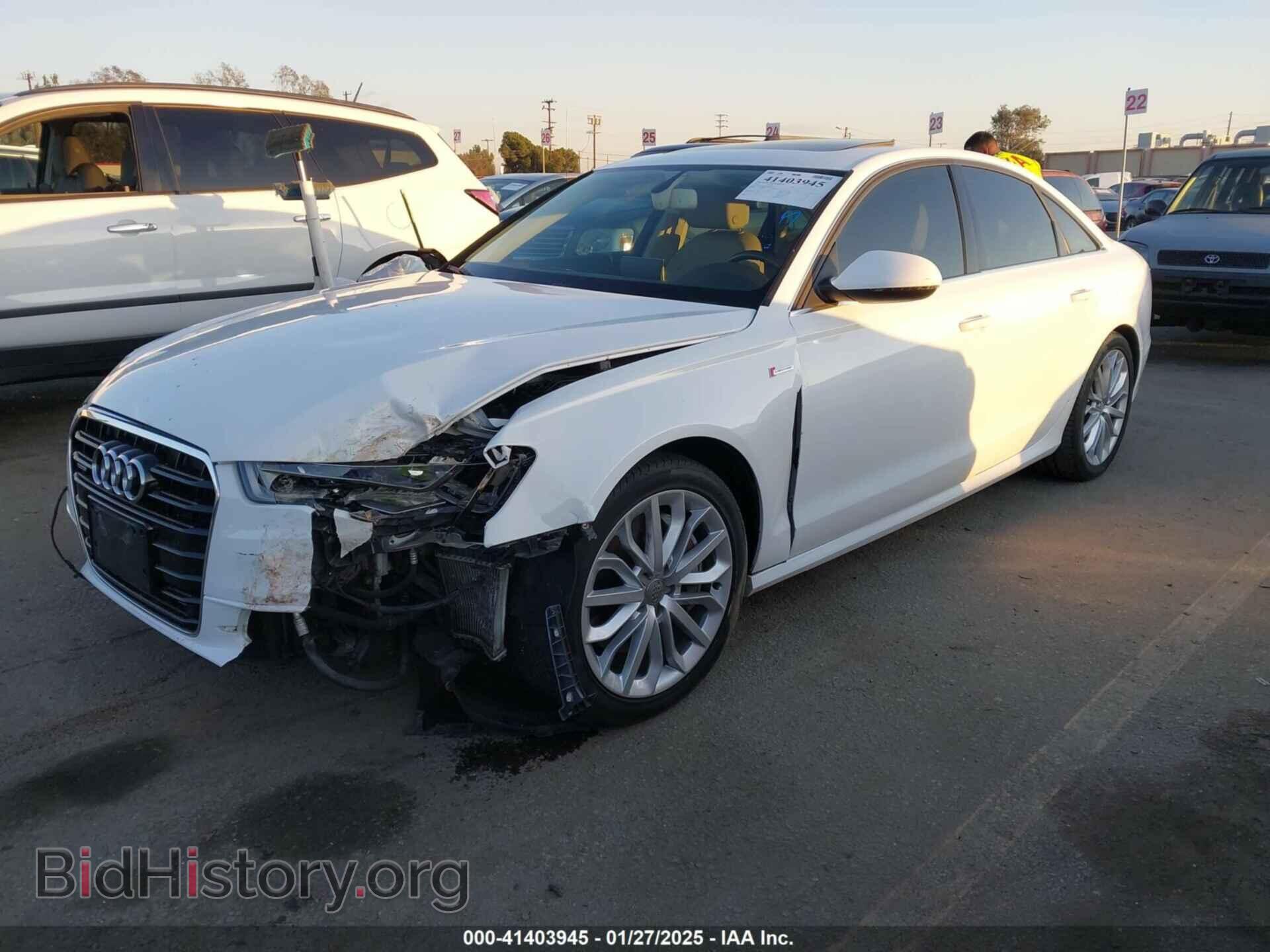 2012 AUDI A6 - VIN: WAUBGAFC9CN006623 - Фото 2