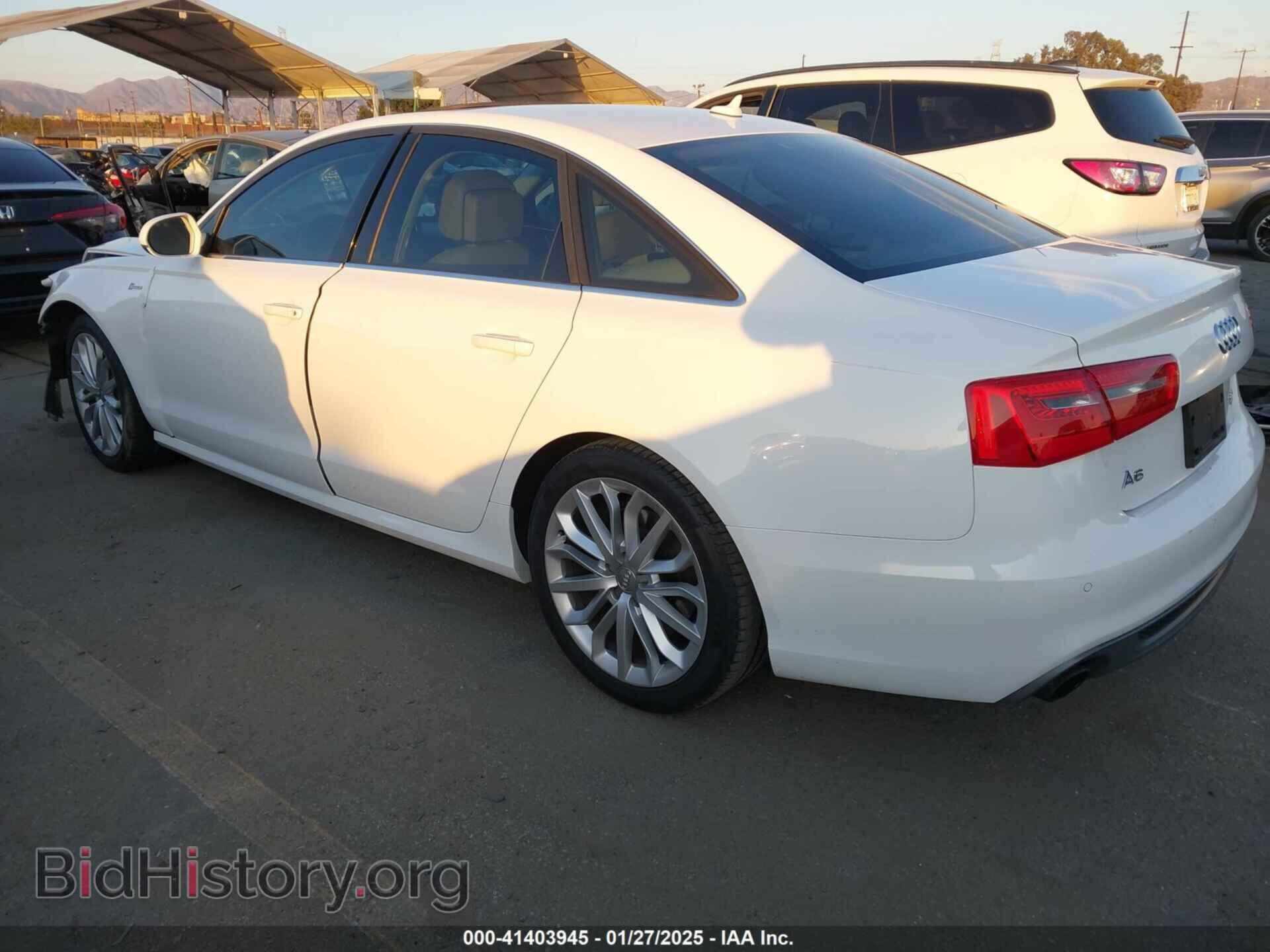 2012 AUDI A6 - VIN: WAUBGAFC9CN006623 - Фото 3
