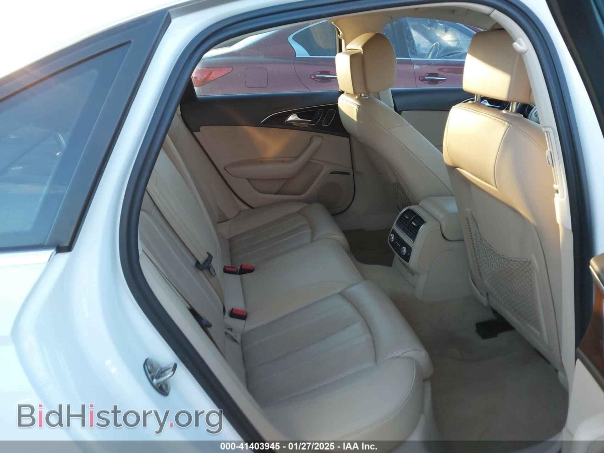 2012 AUDI A6 - VIN: WAUBGAFC9CN006623 - Фото 8