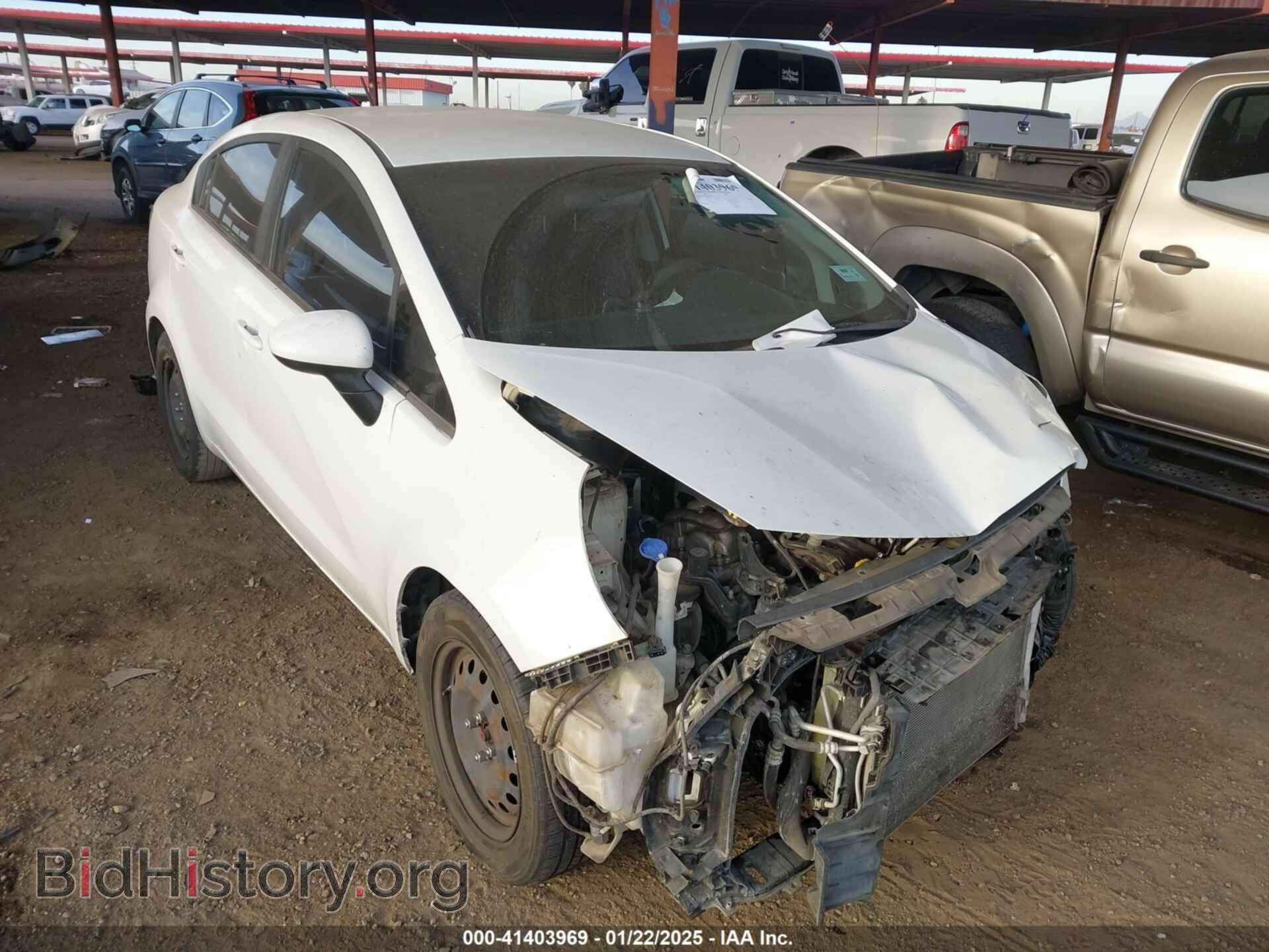 Фотография KNADM4A38H6021982 - KIA RIO 2017