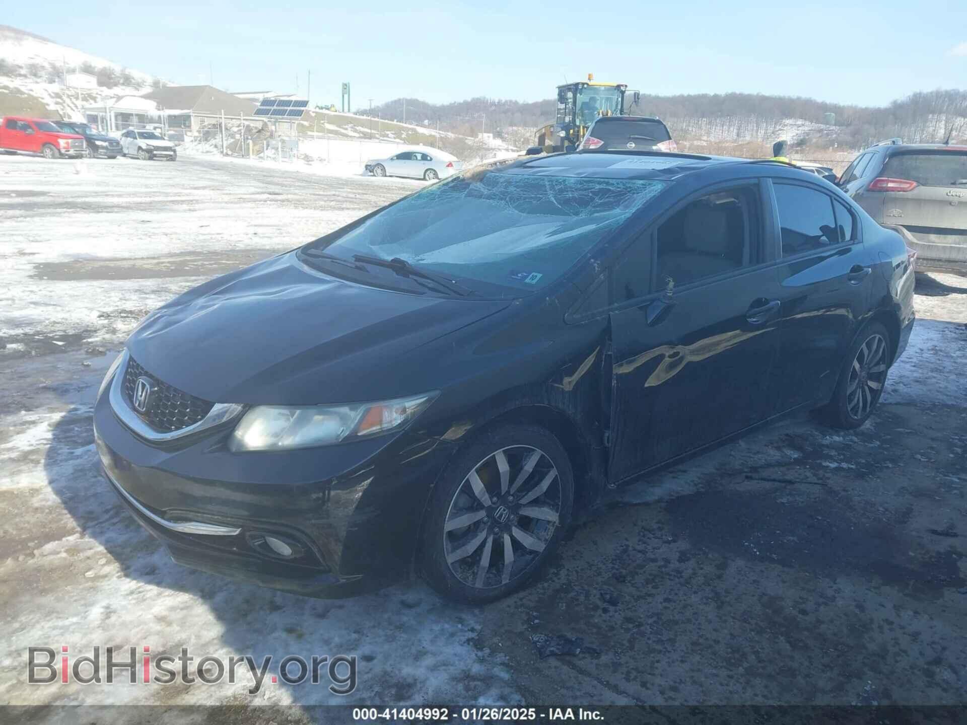 2014 HONDA CIVIC - VIN: 2HGFB2F90EH523867 - Фото 2