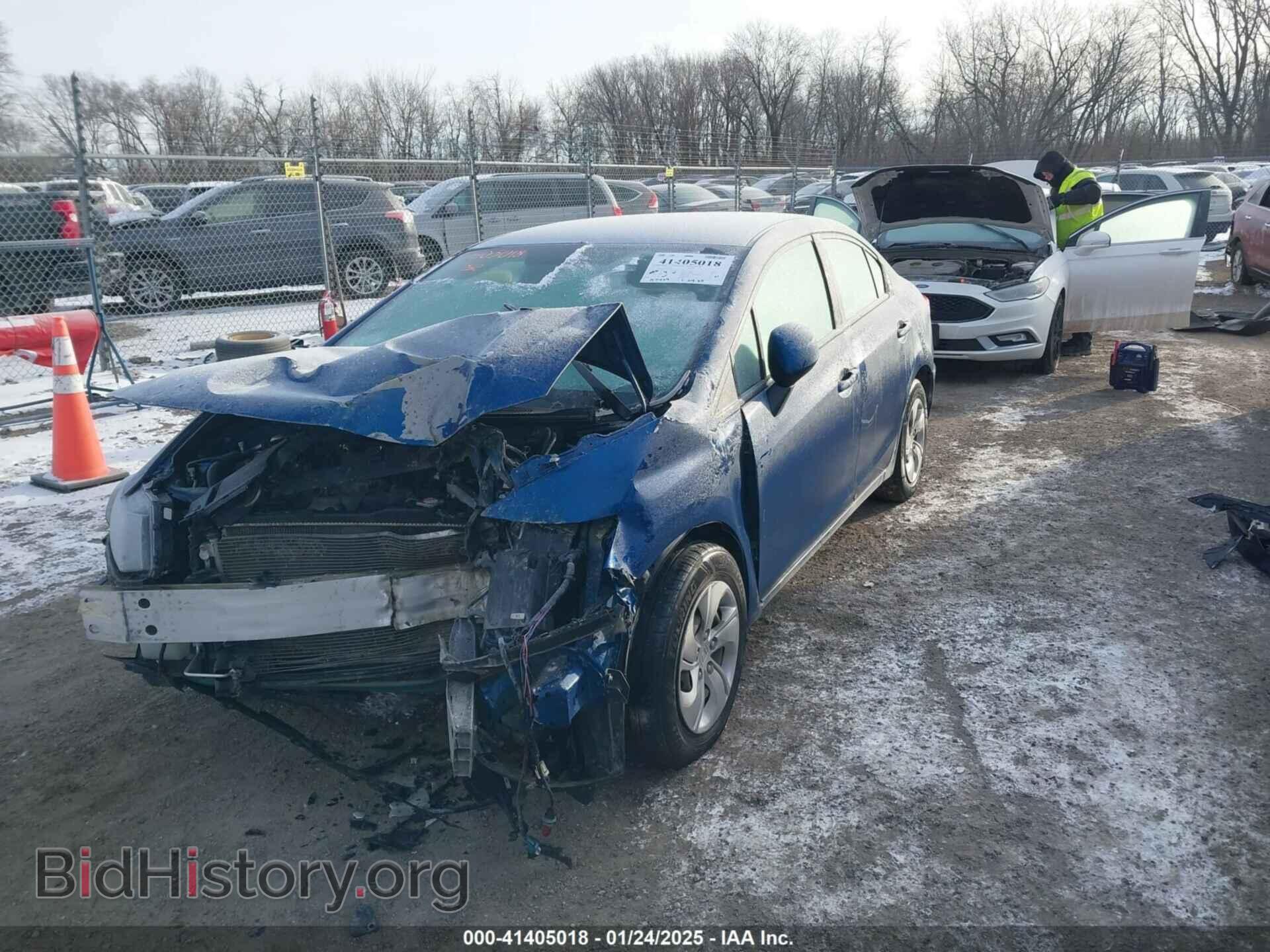 2013 HONDA CIVIC - VIN: 2HGFB2F58DH578837 - Фото 2