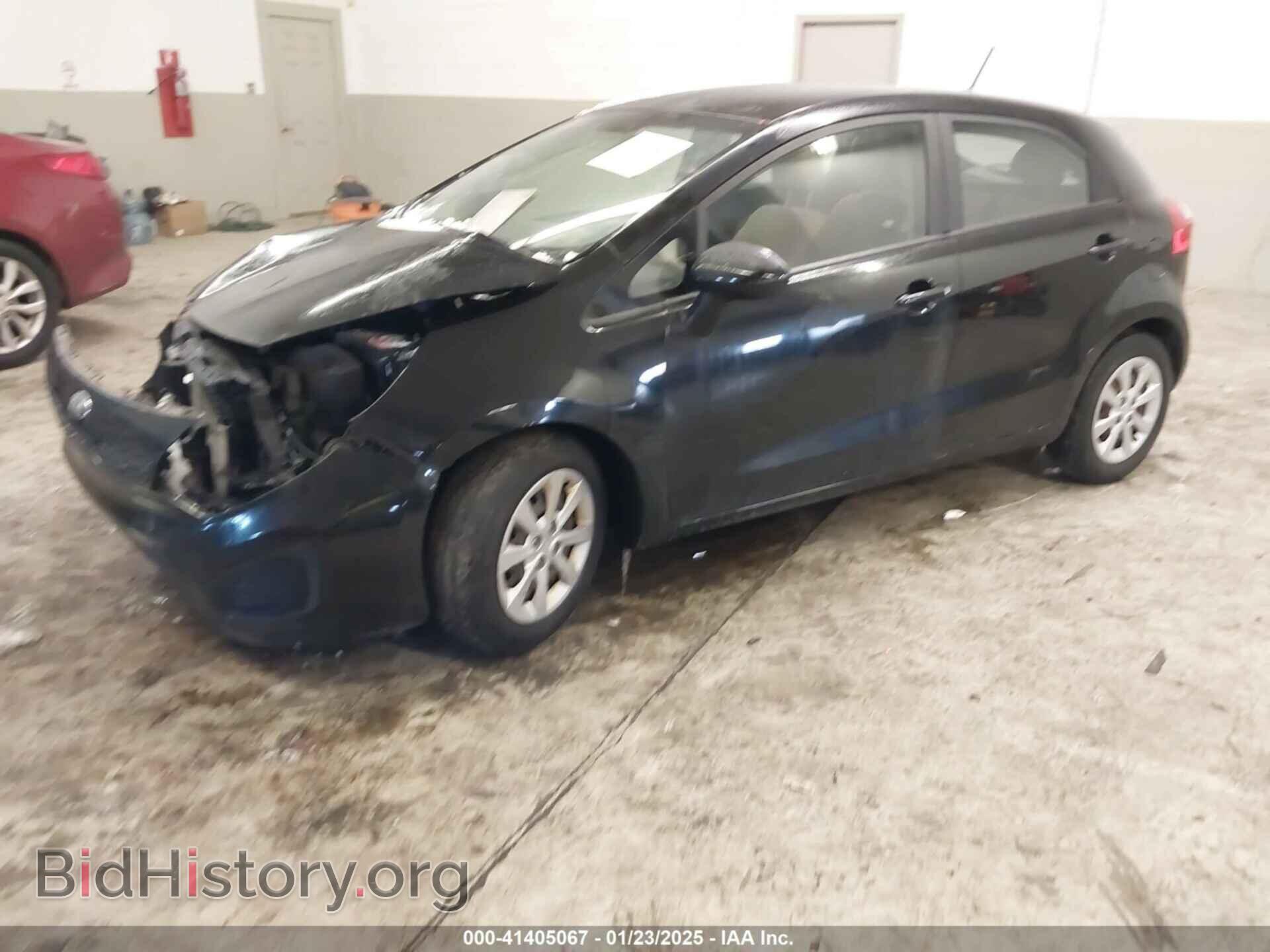 2013 KIA RIO - VIN: KNADM5A35D6181723 - Фото 2