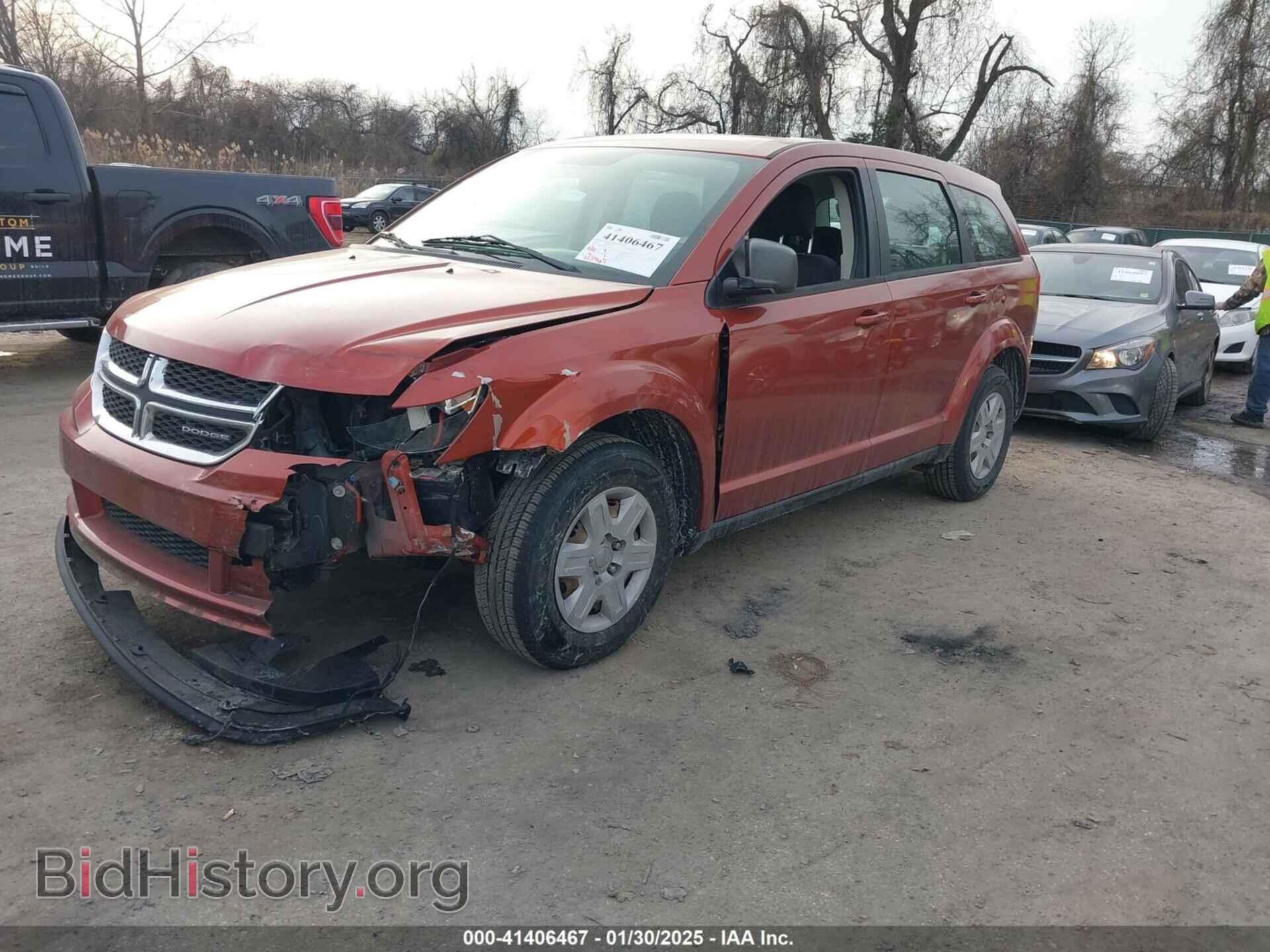 2012 DODGE JOURNEY - VIN: 3C4PDCAB7CT234714 - Фото 2