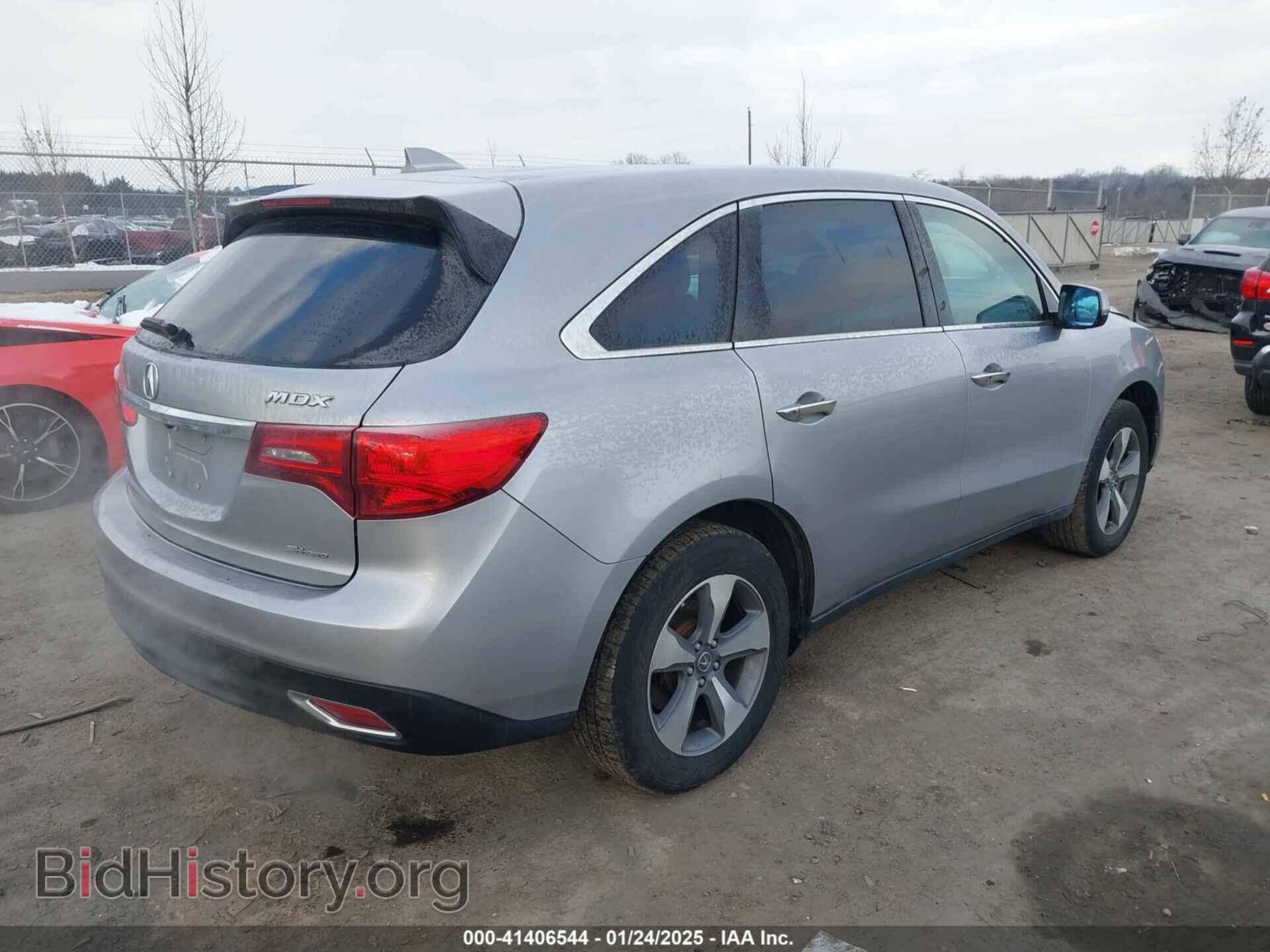 2016 ACURA MDX - VIN: 5FRYD4H28GB035495 - Фото 4