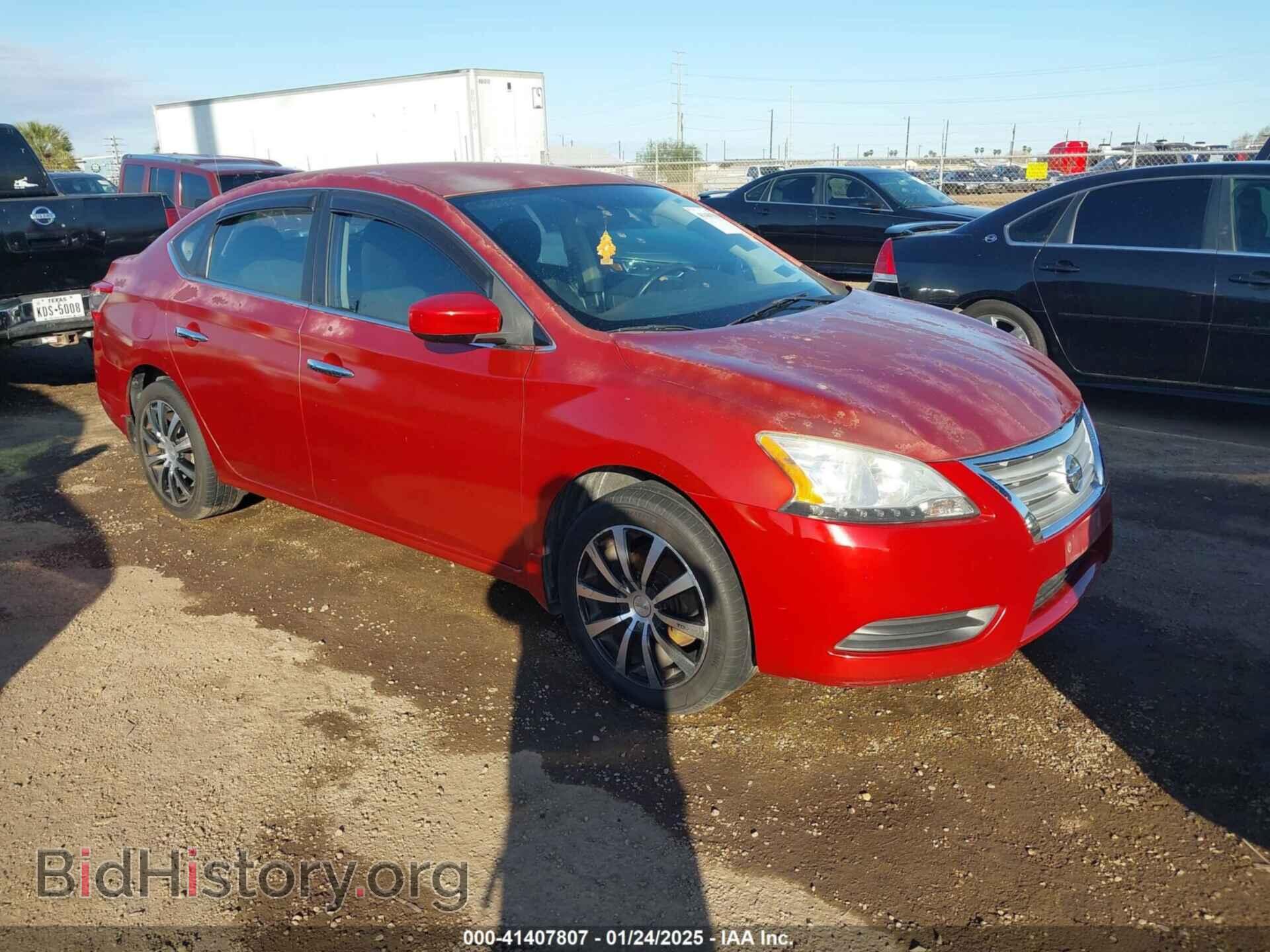 Фотография 3N1AB7AP1EY309656 - NISSAN SENTRA 2014