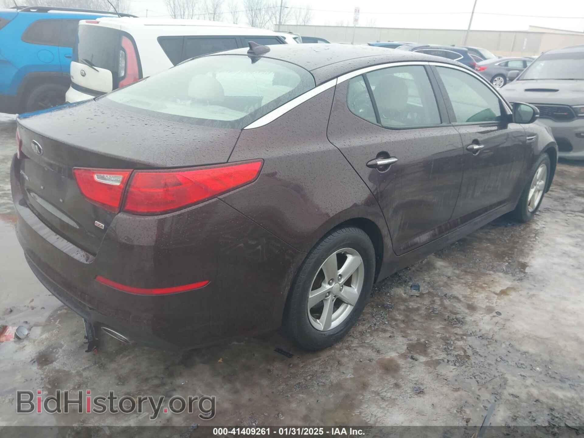 2015 KIA OPTIMA - VIN: 5XXGM4A77FG358029 - Фото 4