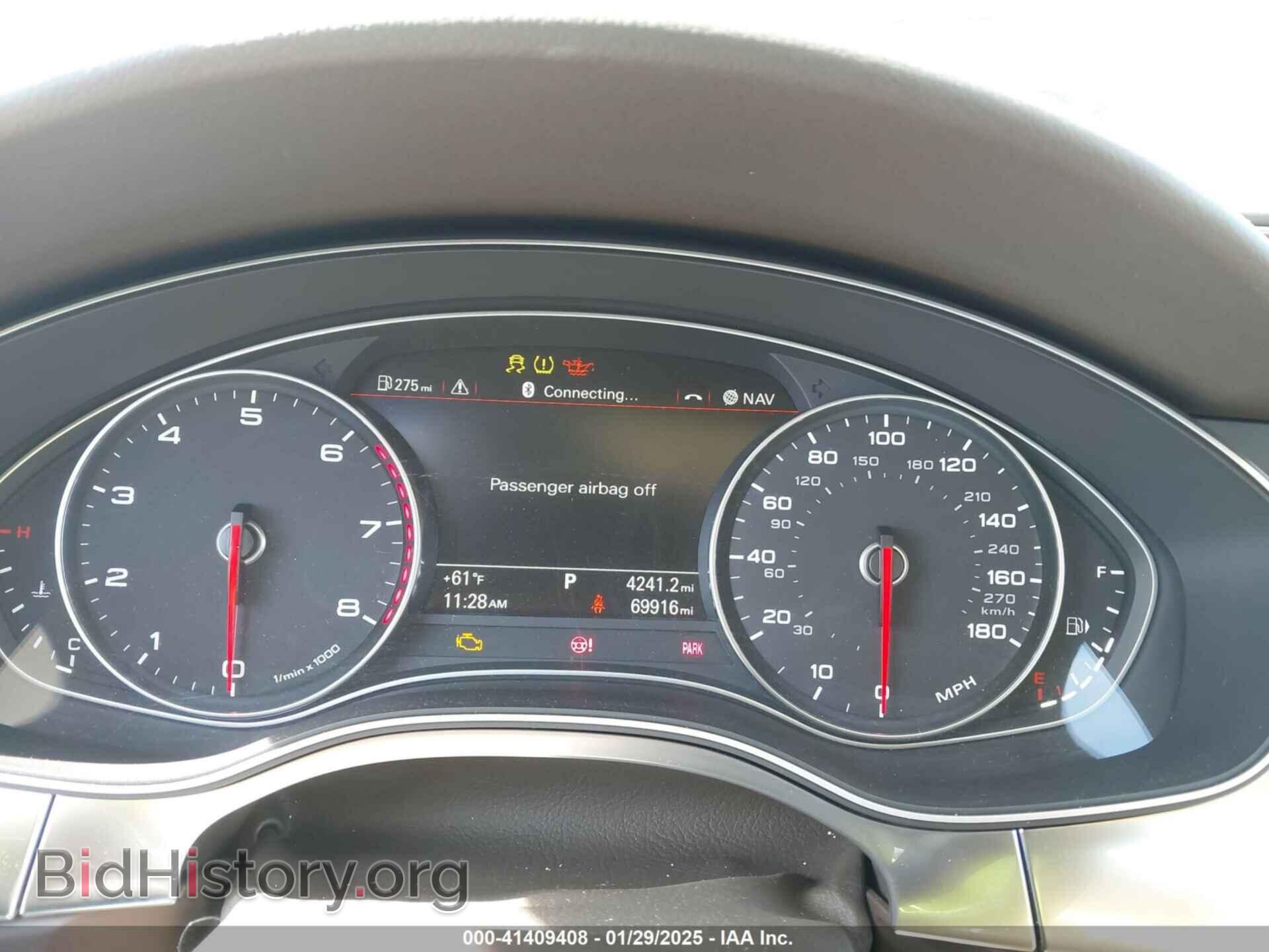 2014 AUDI A6 - VIN: WAUDFAFC7EN087684 - Фото 7