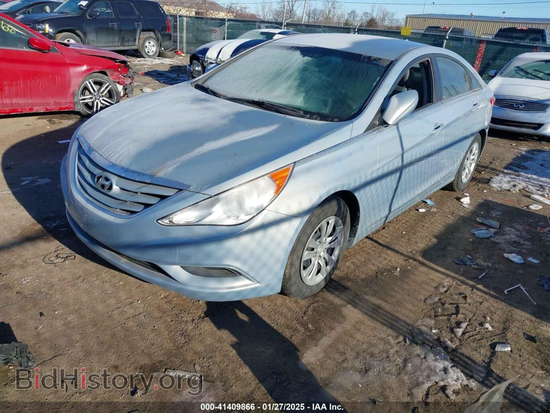 2011 HYUNDAI SONATA - VIN: 5NPEB4AC9BH185123 - Фото 2