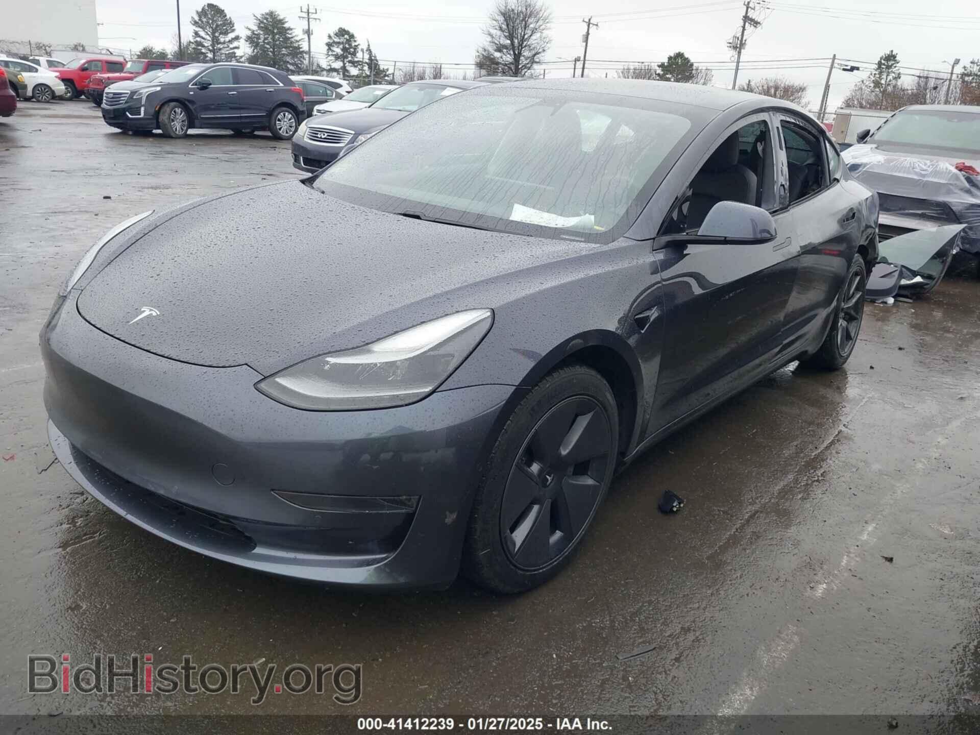 2021 TESLA MODEL 3 - VIN: 5YJ3E1EA0MF016938 - Фото 2